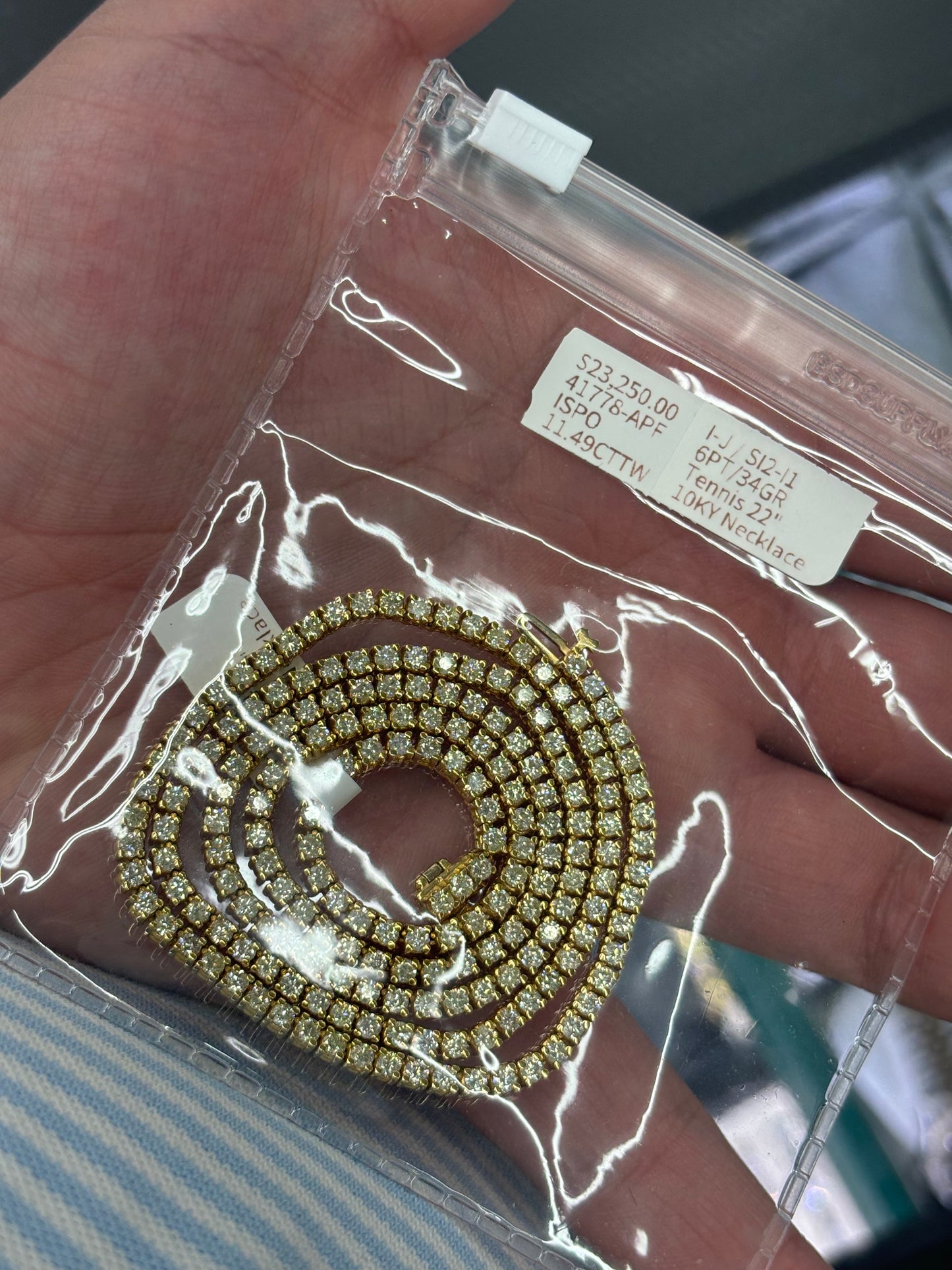 6 Pointer Tennis Chain