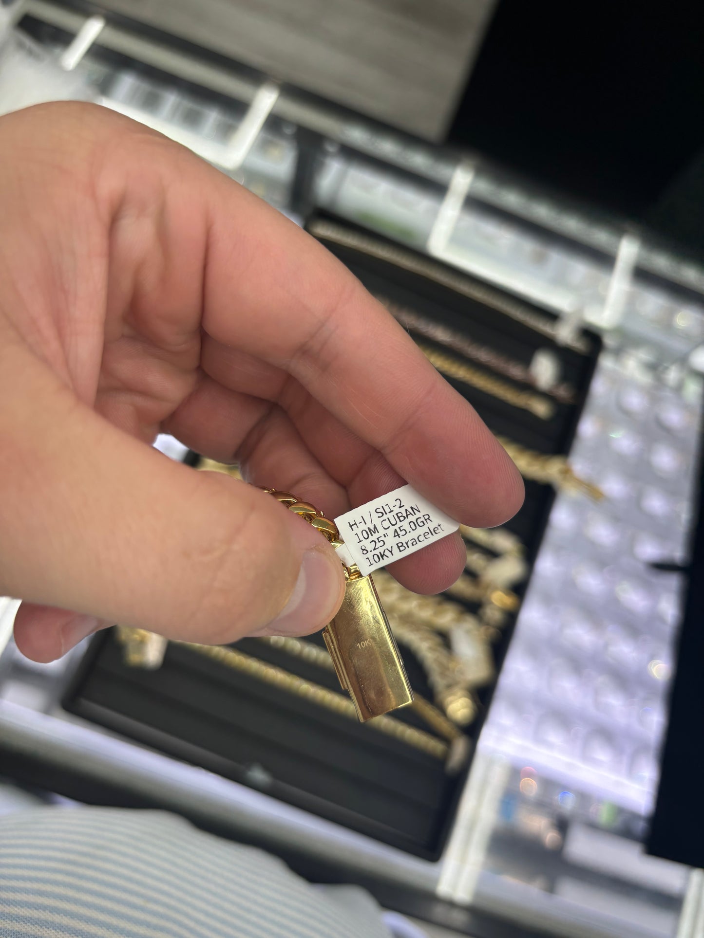 10mm Cuban Link Bracelet