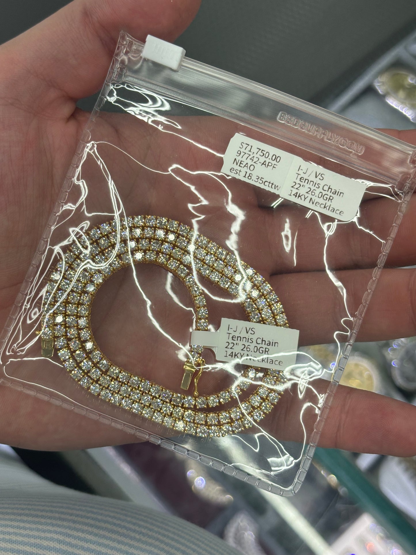 Diamond Tennis Chain