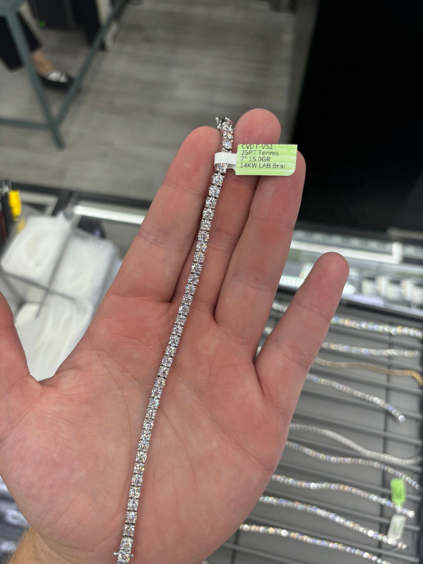 10.03 Carat Tennis Bracelet