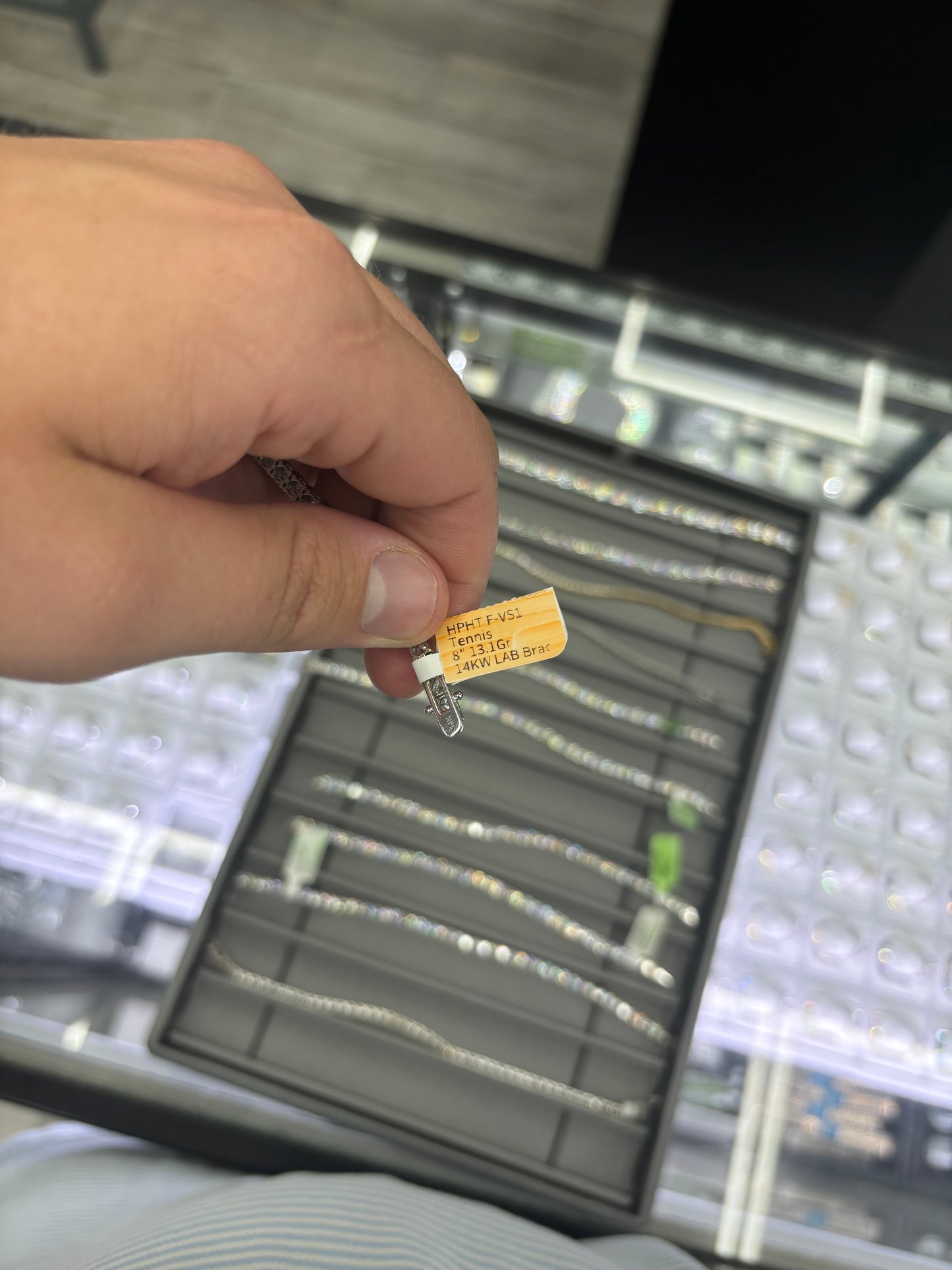 7.40 Carat Tennis Bracelet