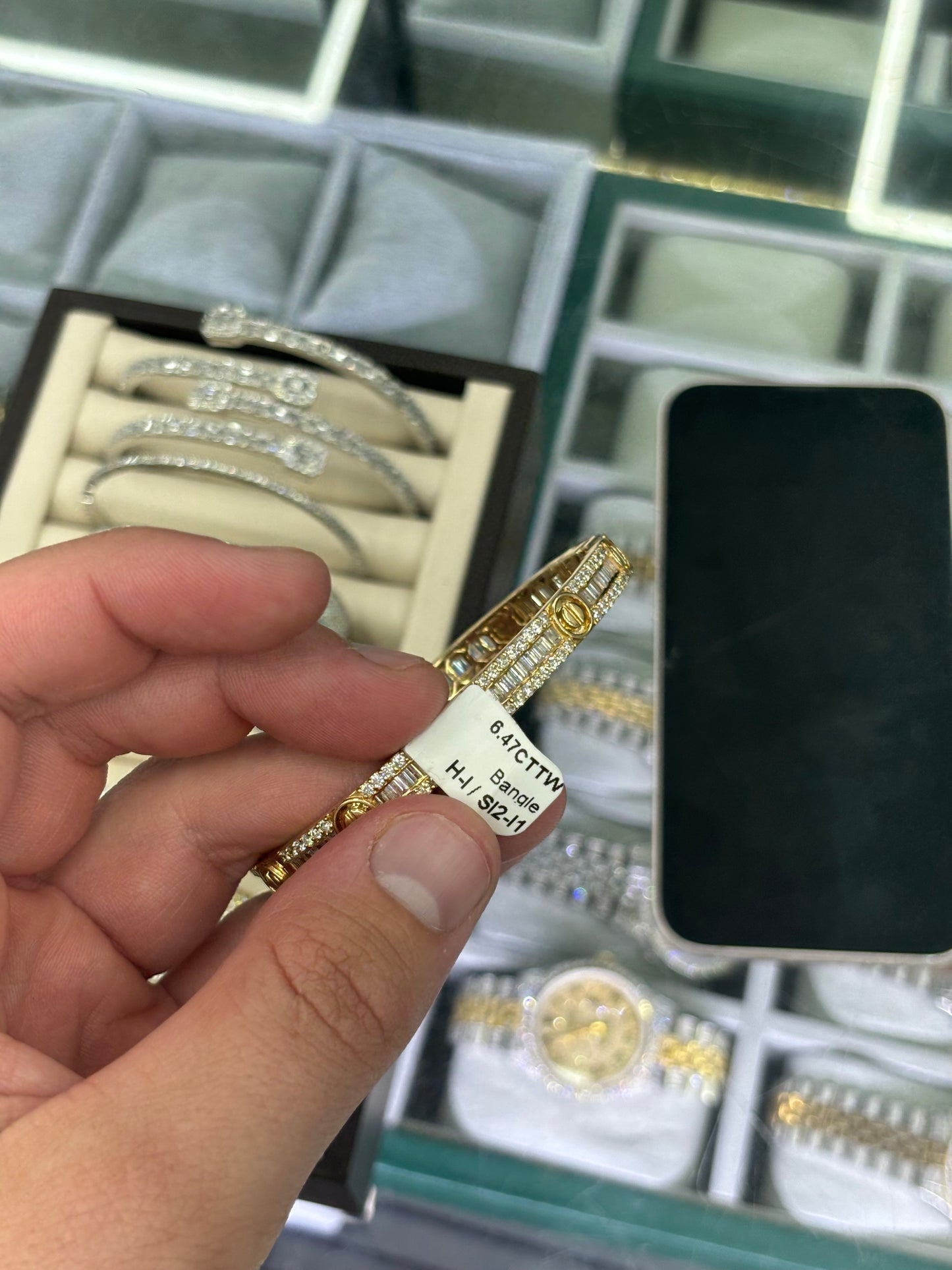 Designer Style Bangle Bracelet