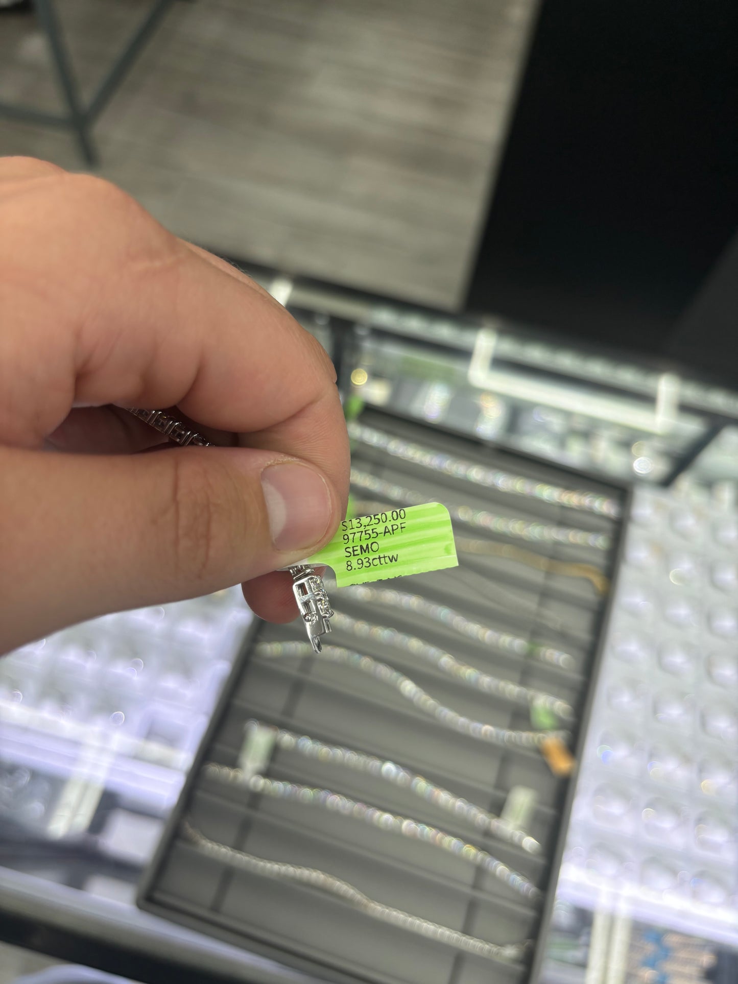 8.93 Carat Tennis Bracelet