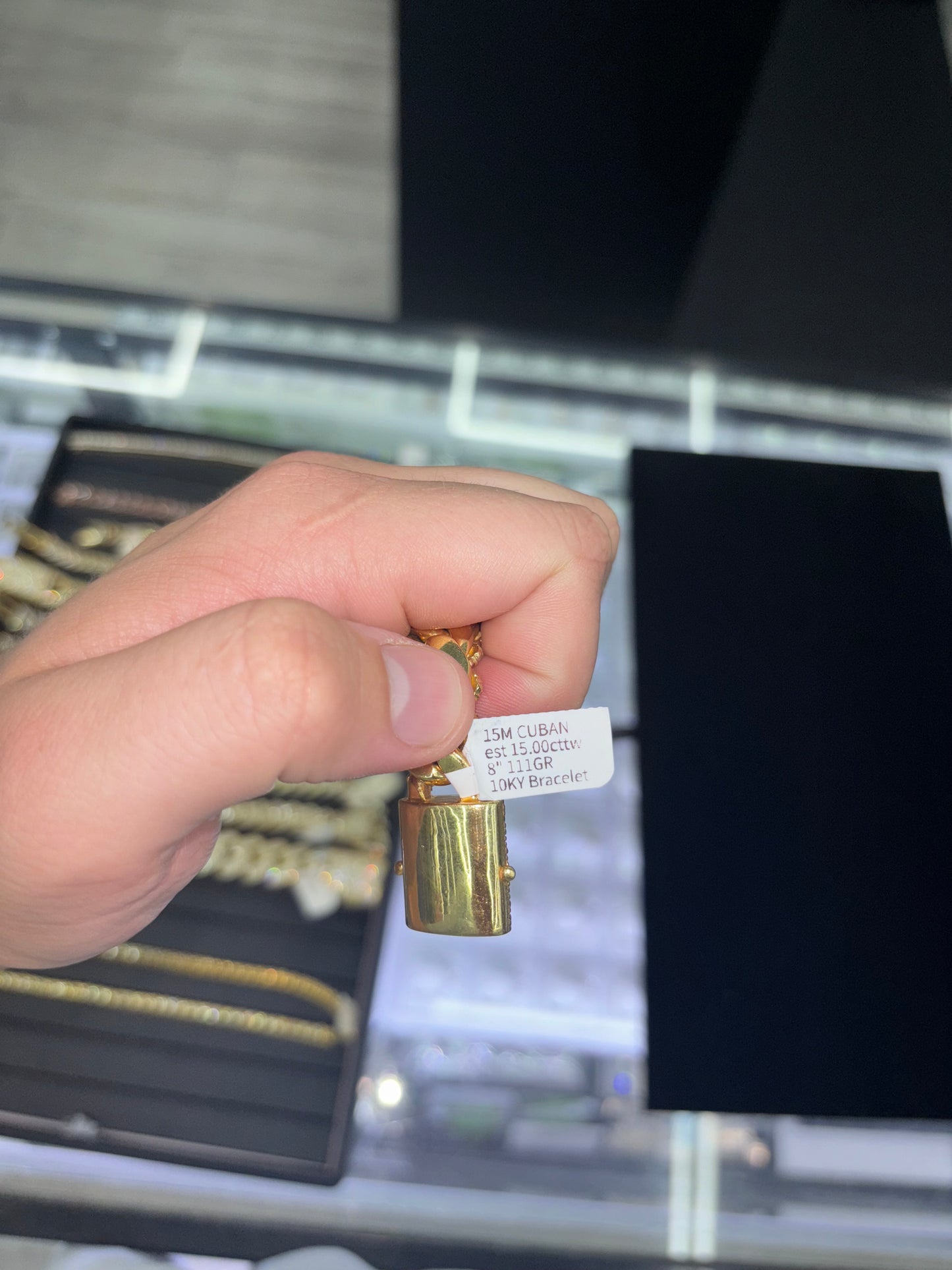 15mm Cuban Link Bracelet