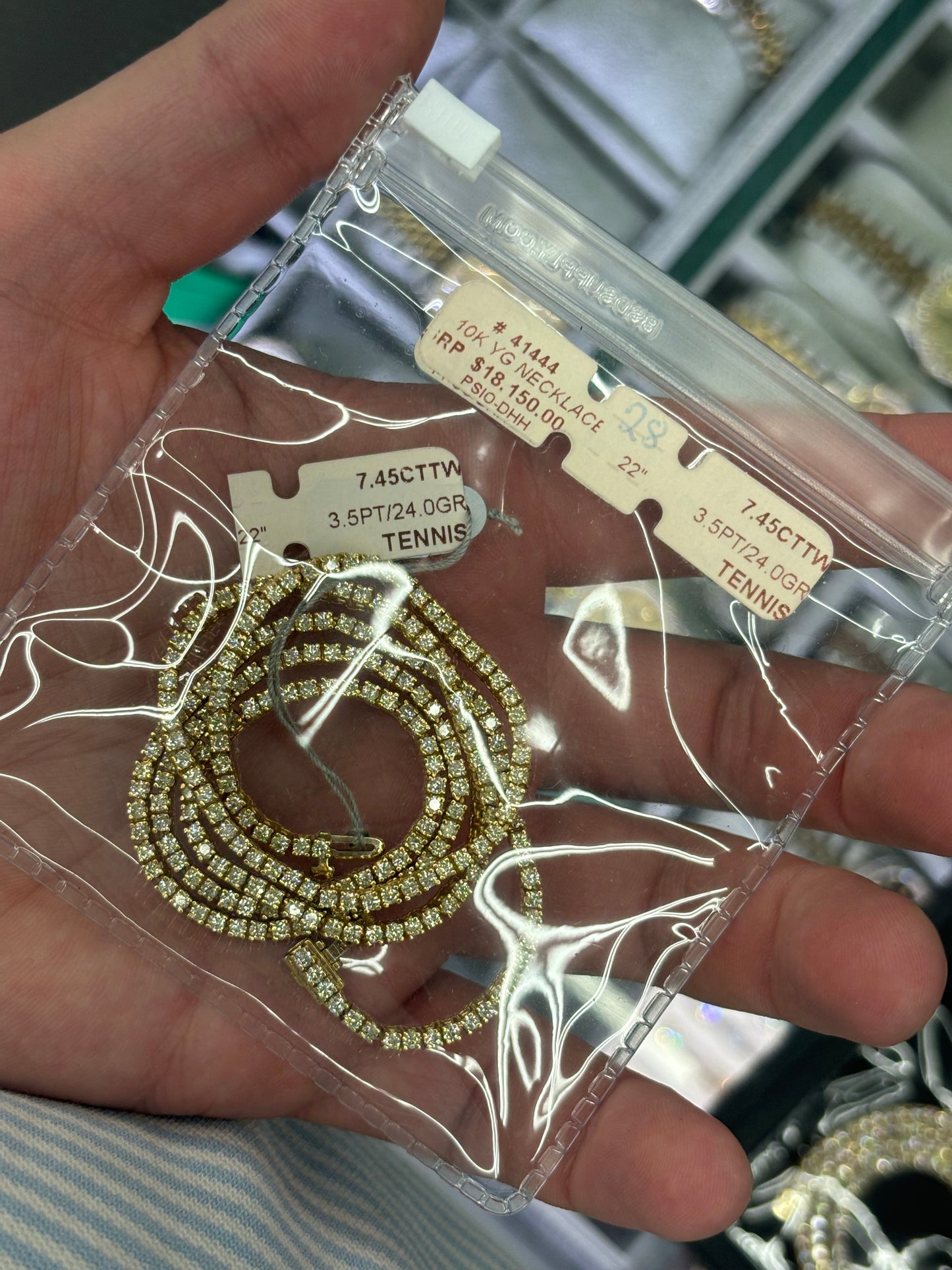 3.5 Pointer Tennis Chain