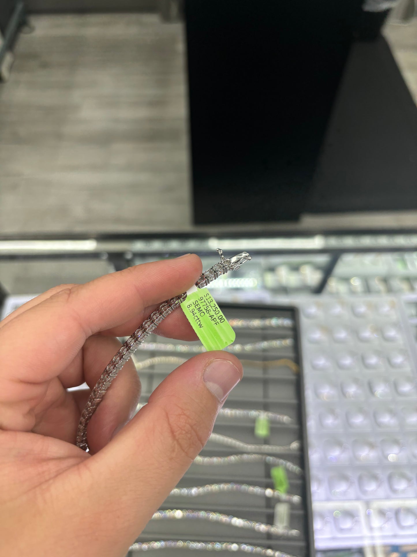 8.94 Carat Tennis Bracelet