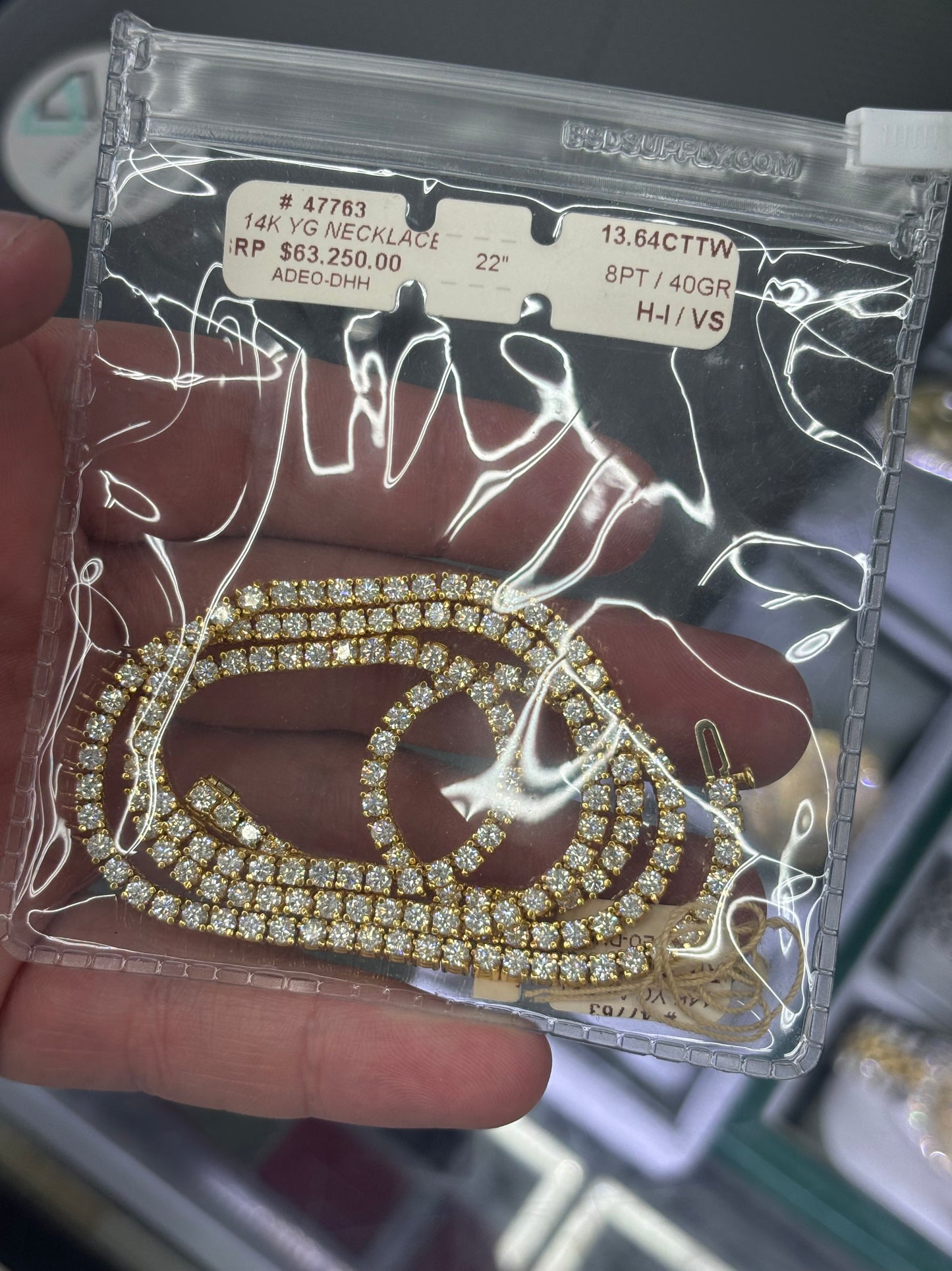 8 Pointer Tennis Chain