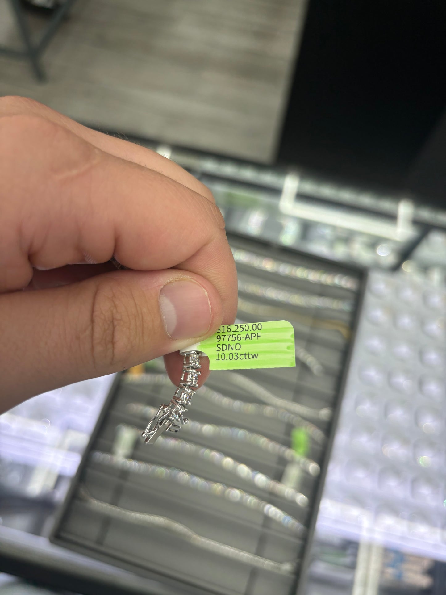 10.03 Carat Tennis Bracelet