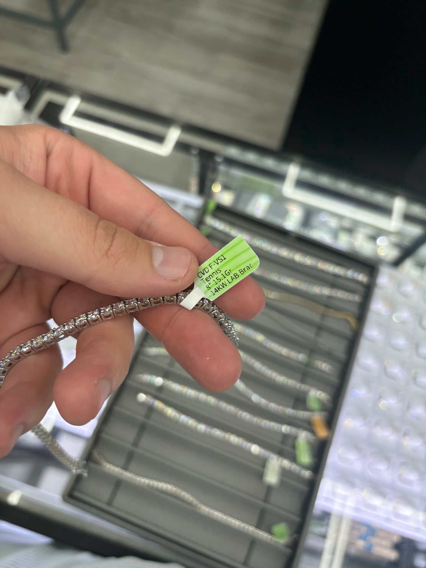 8.94 Carat Tennis Bracelet