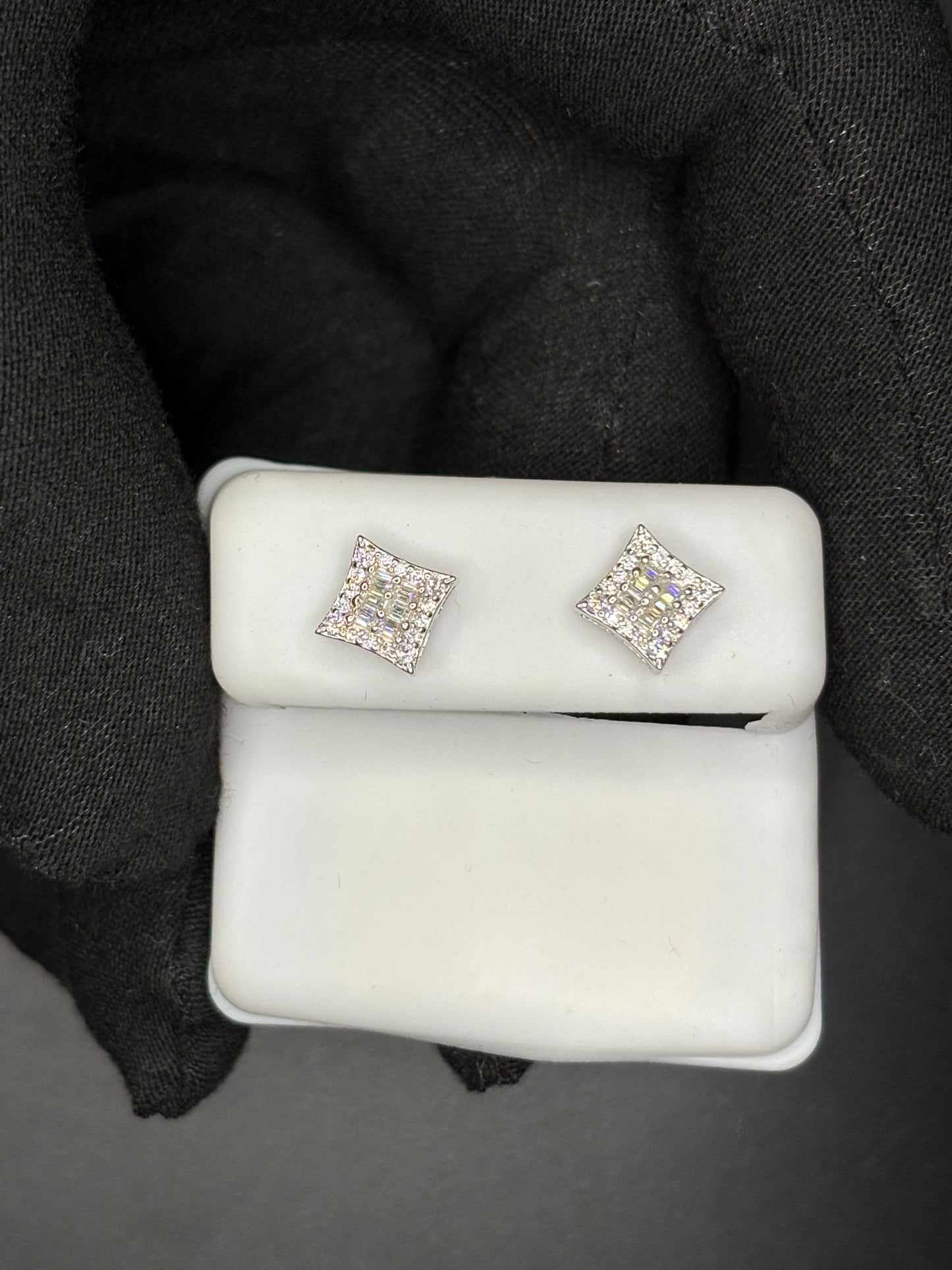 Square Baguette Earrings