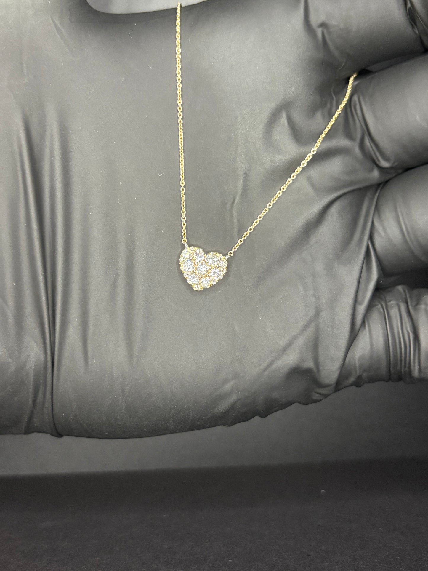 Heart Diamond Necklace