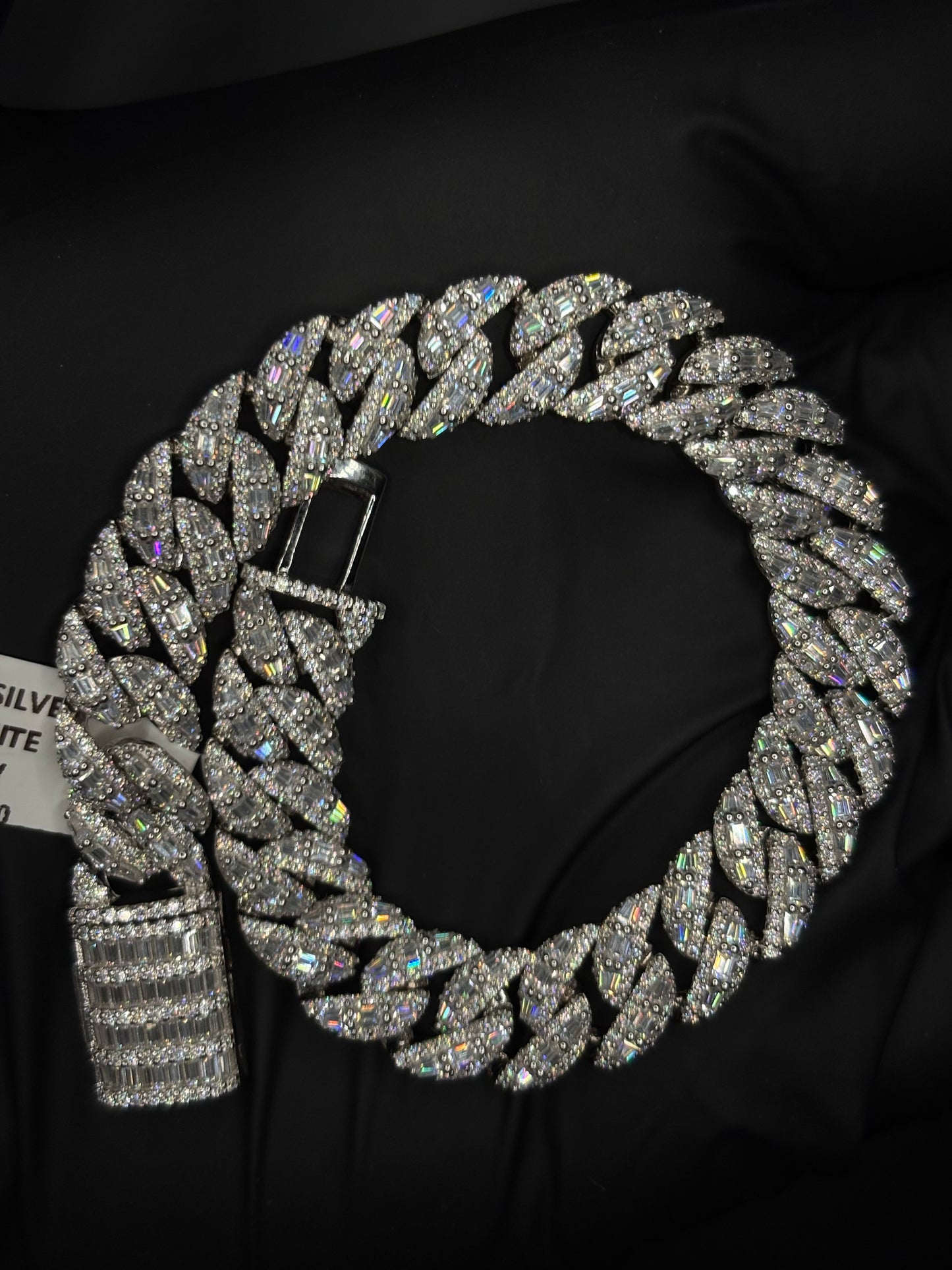 Emerald Cut Cuban Link Bracelets