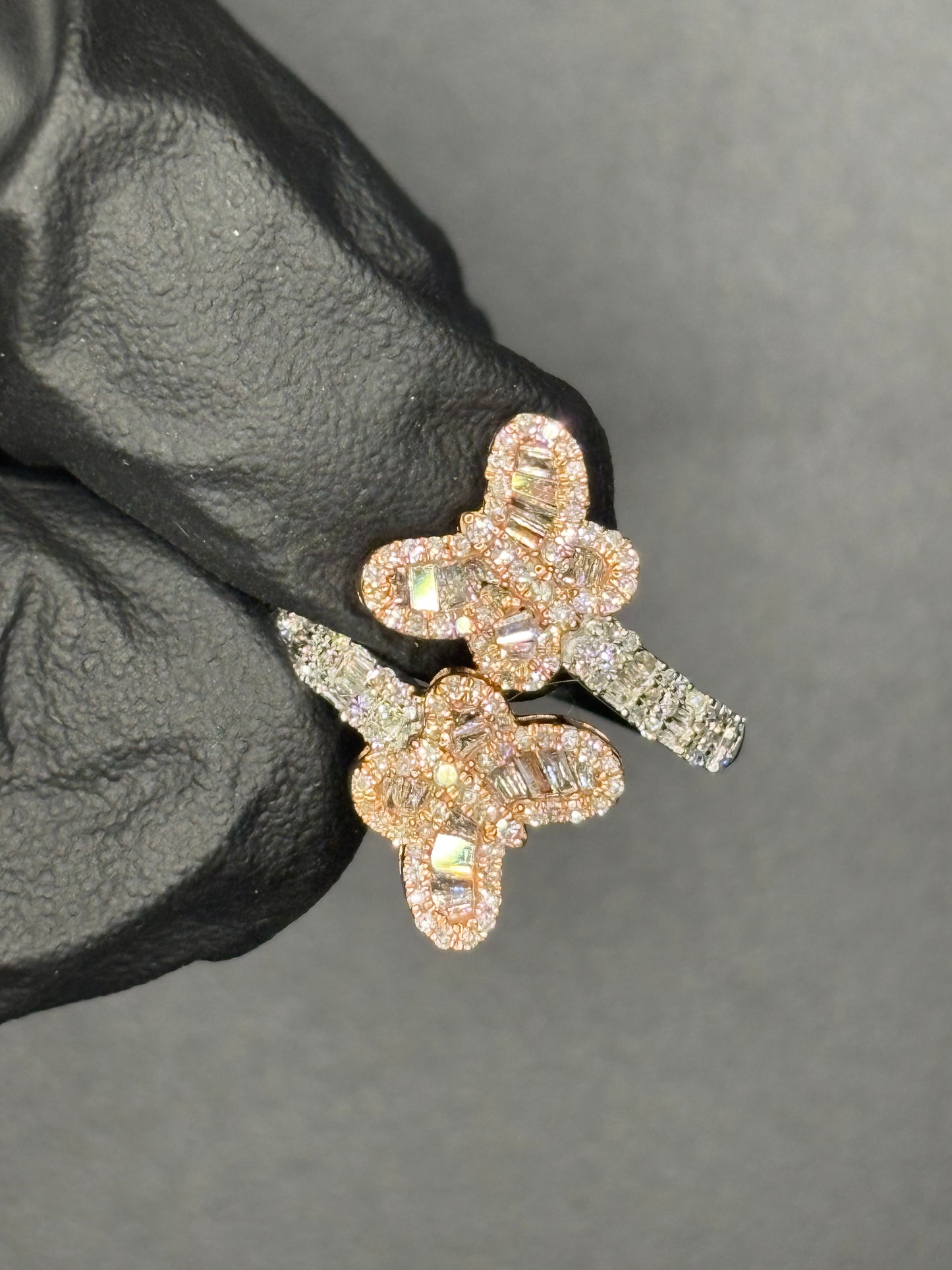 2 Tone Butterfly Ring