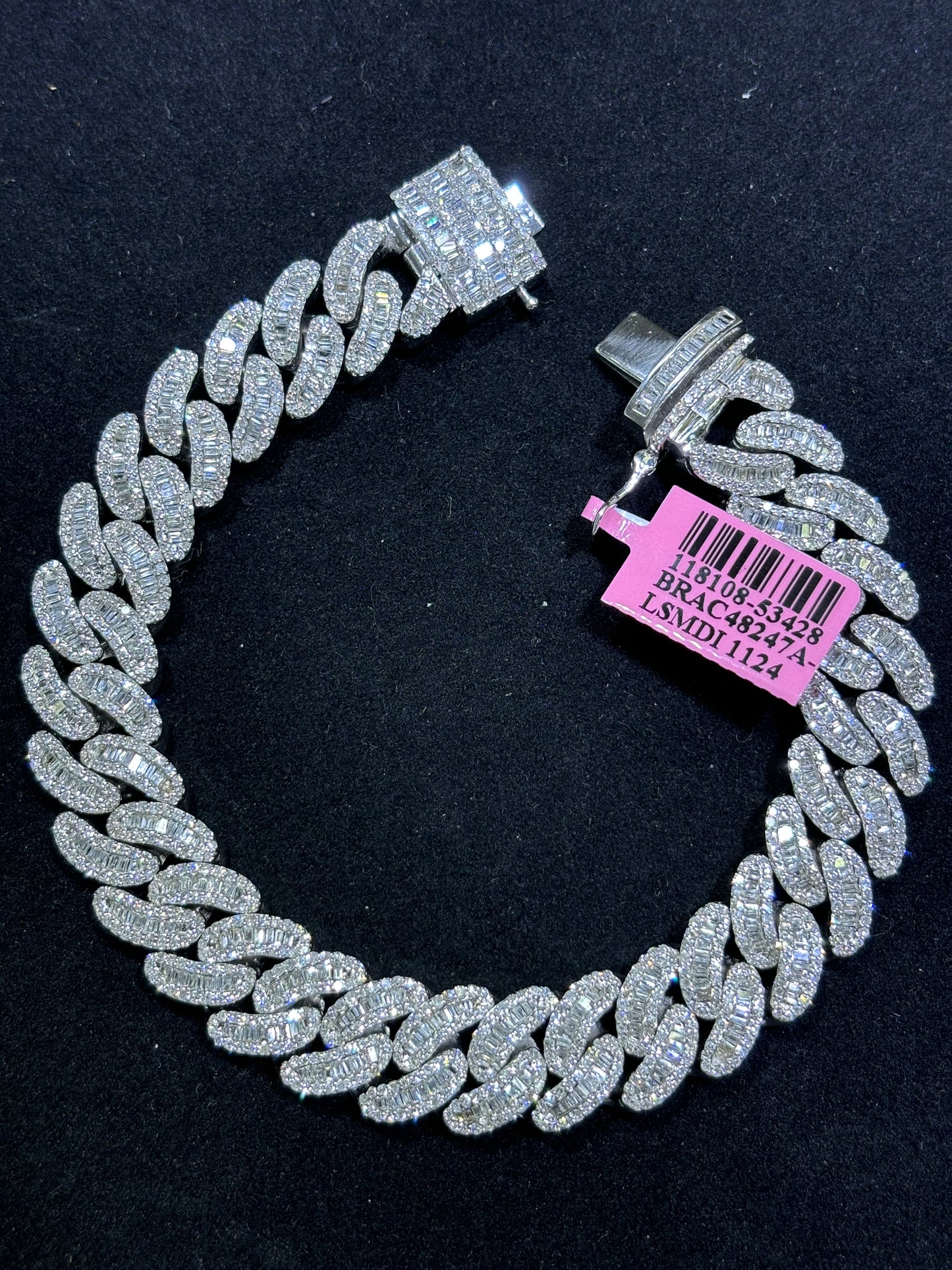 Baguette Cuban Link Bracelet