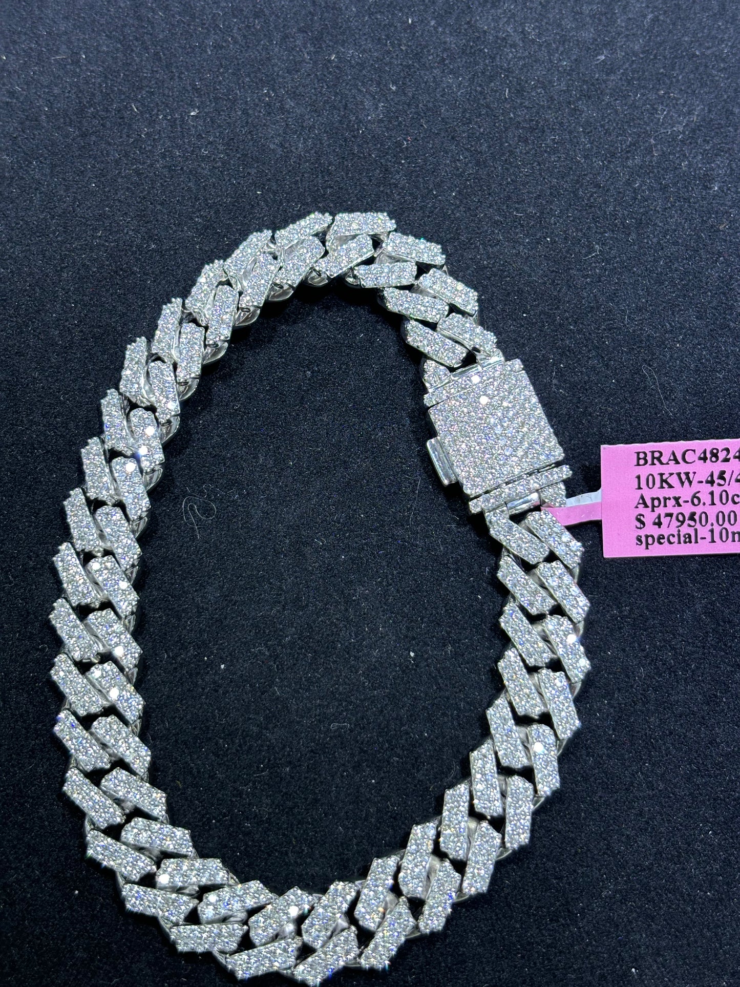 Diamond Cuban Link Bracelet