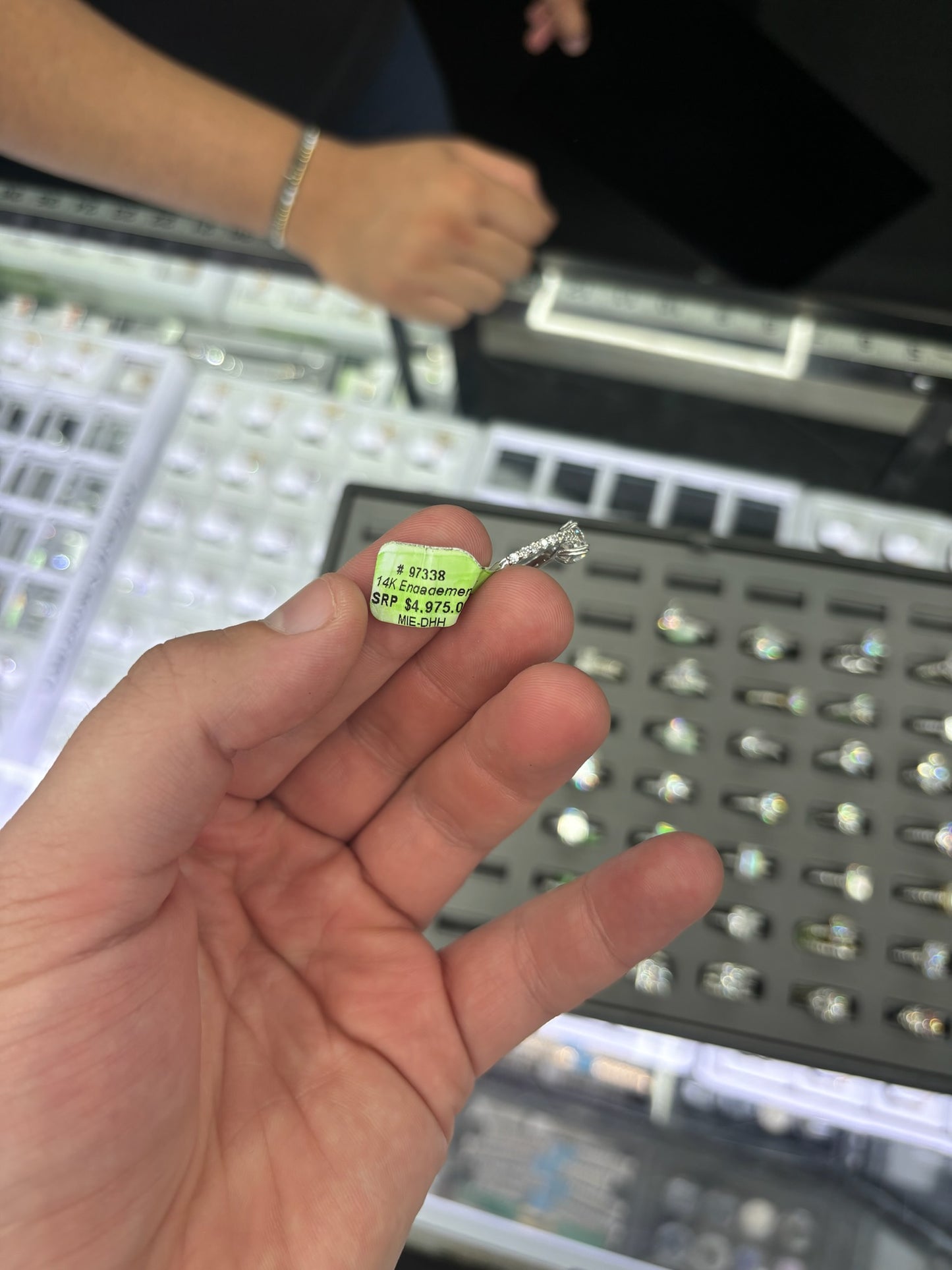 1.75 Carat Lab Grown Diamond Ring