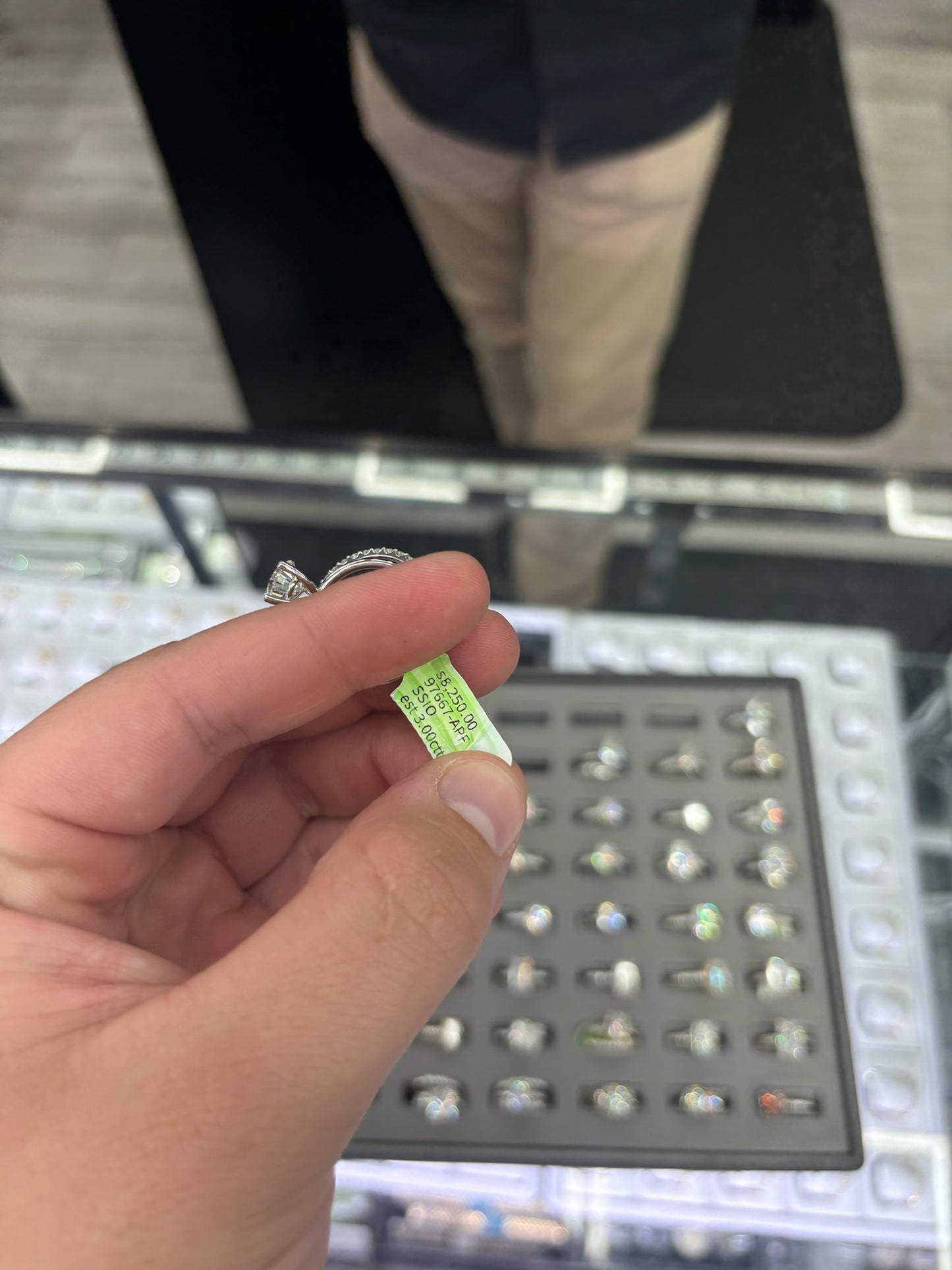 3.00 Carat Lab Grown Diamond Ring