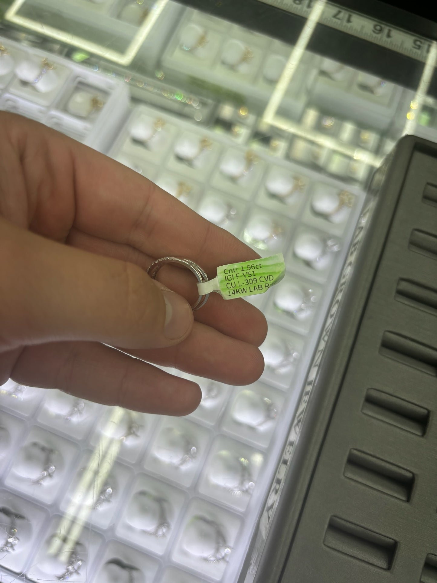 2.50 Carat Lab Grown Diamond Ring