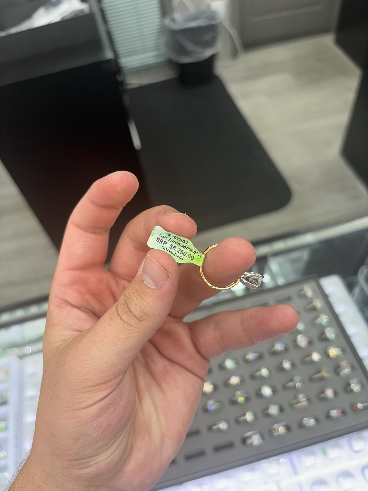 2.50 Carat Lab Grown Diamond Ring