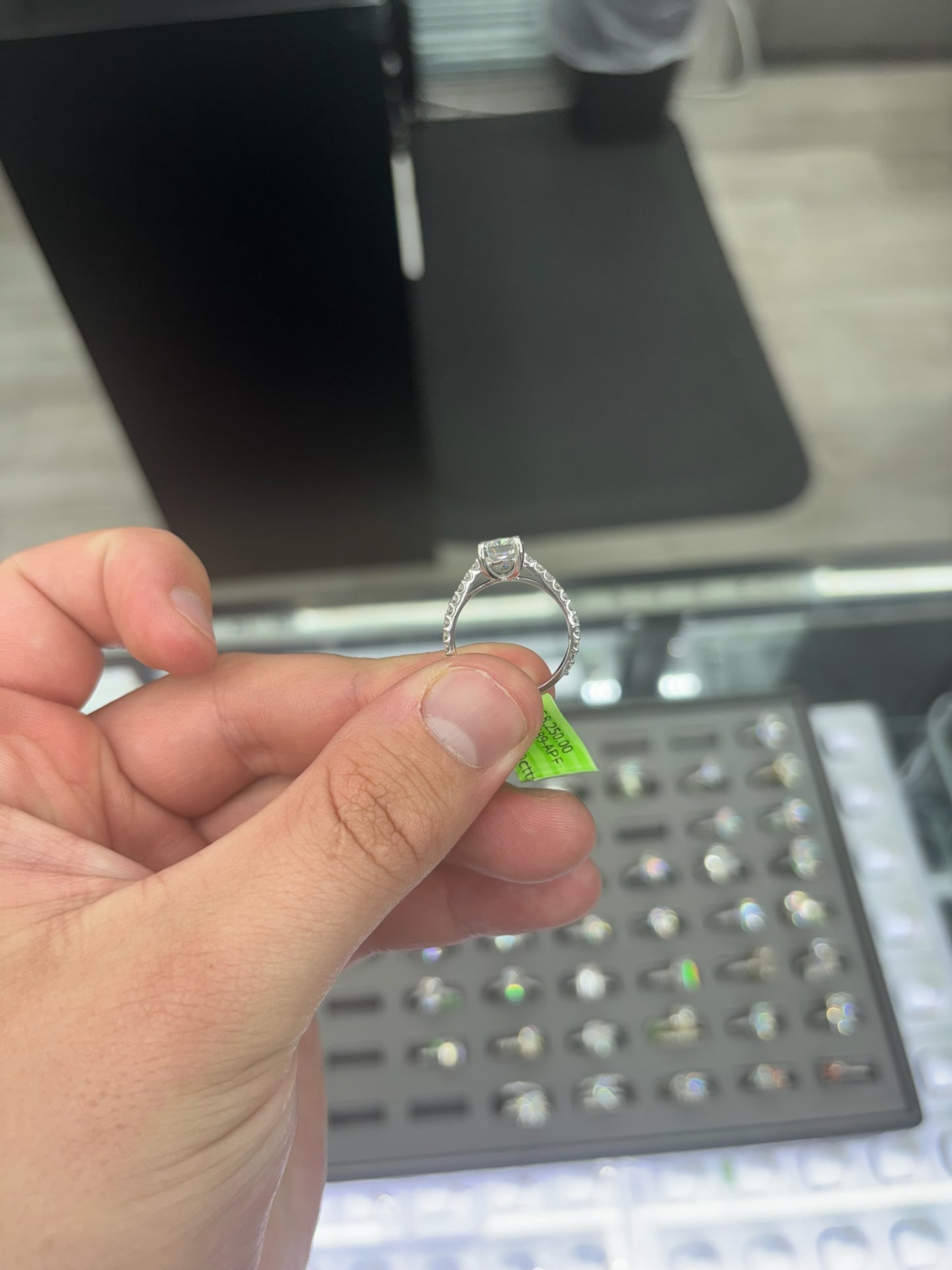 3.00 Carat Lab Grown Diamond Ring
