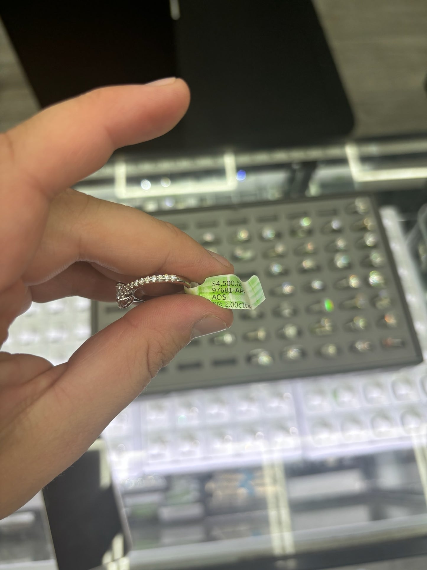 2.00 Carat Lab Grown Diamond Ring