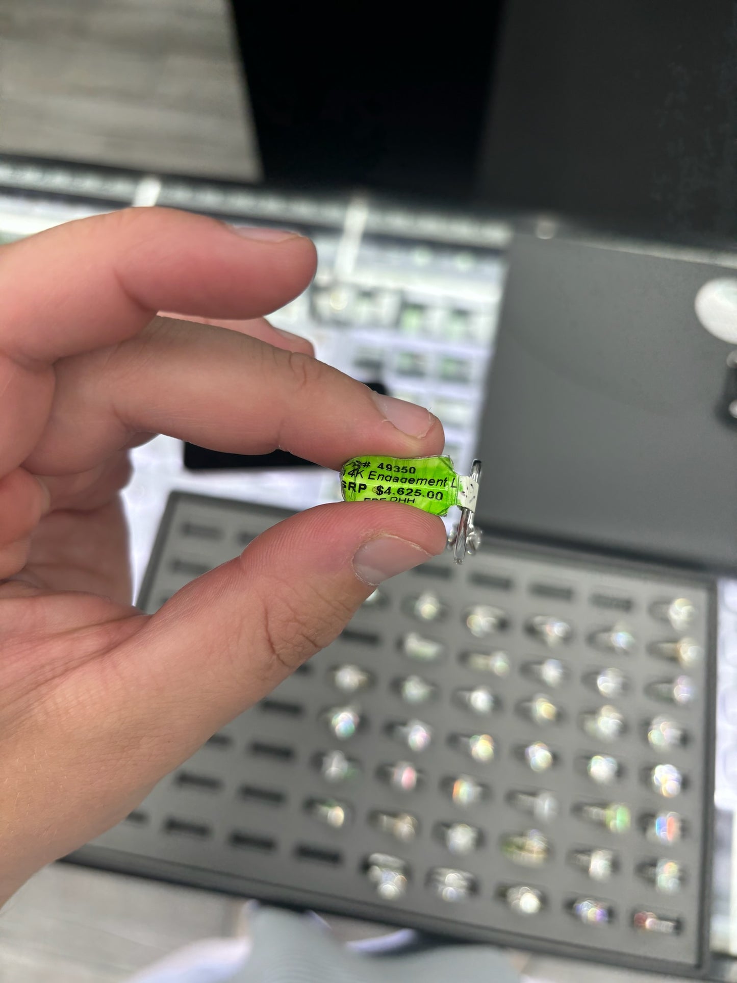 1.00 Carat Lab Grown Diamond Ring