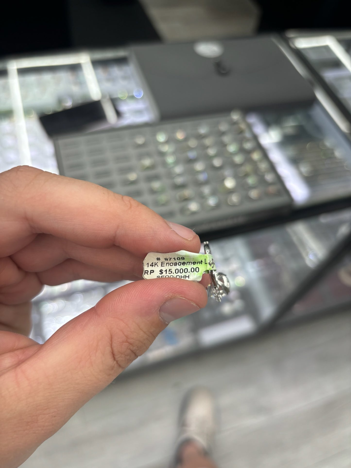 4.00 Carat Lab Grown Diamond Ring