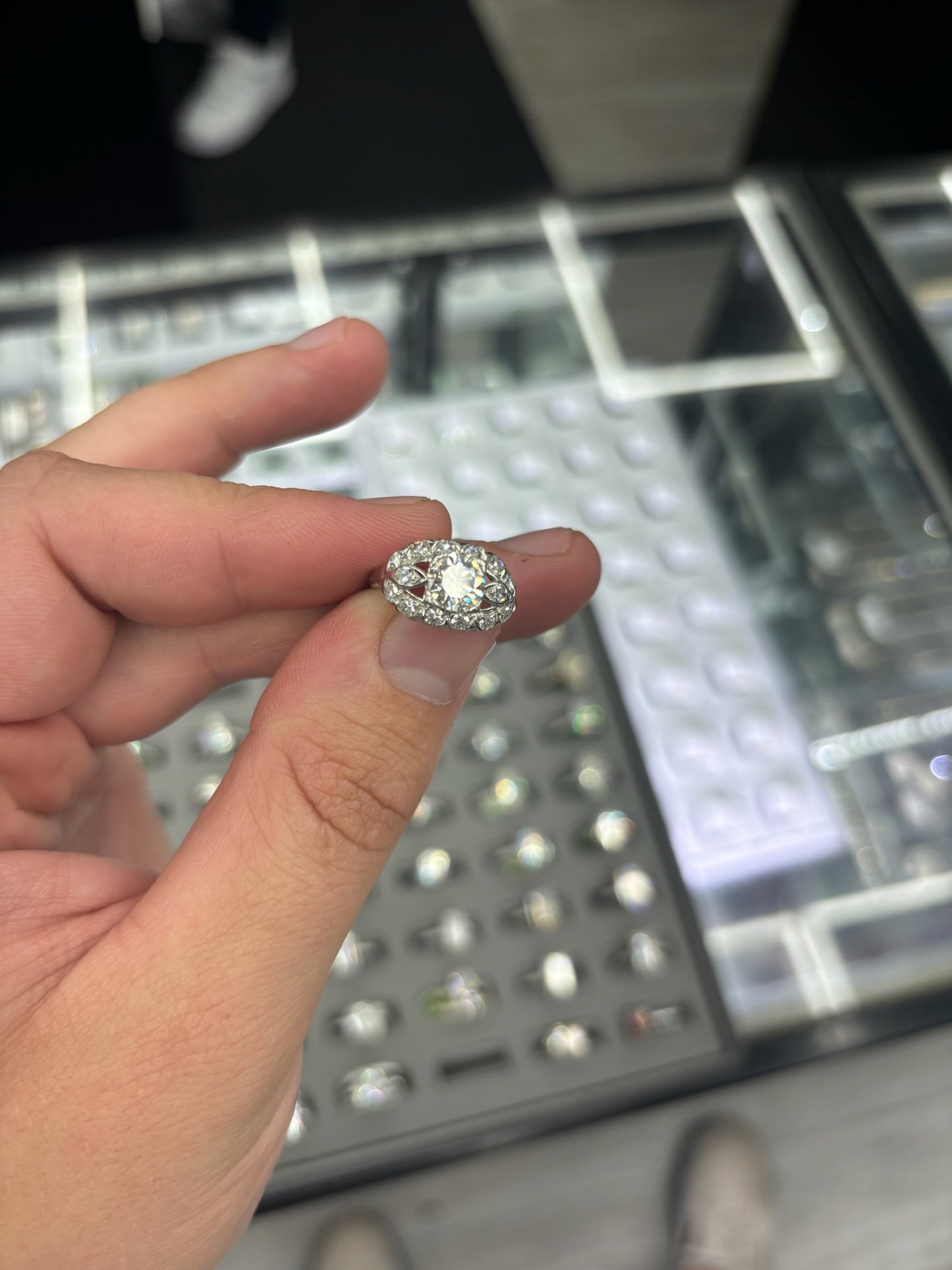 1.00 Carat Lab Grown Diamond Ring