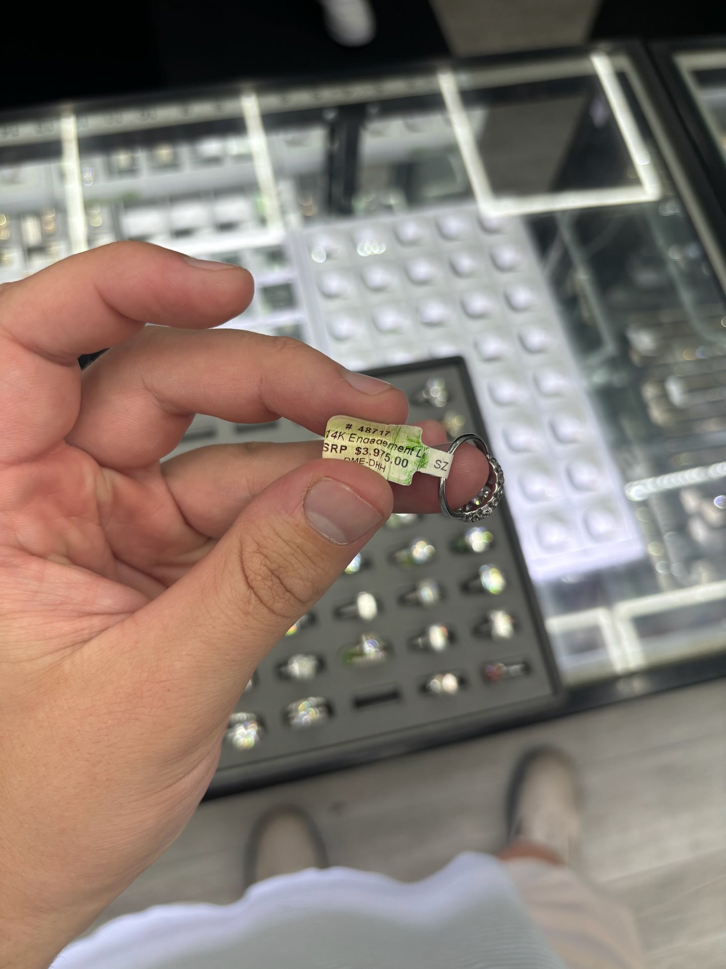 1.00 Carat Lab Grown Diamond Ring