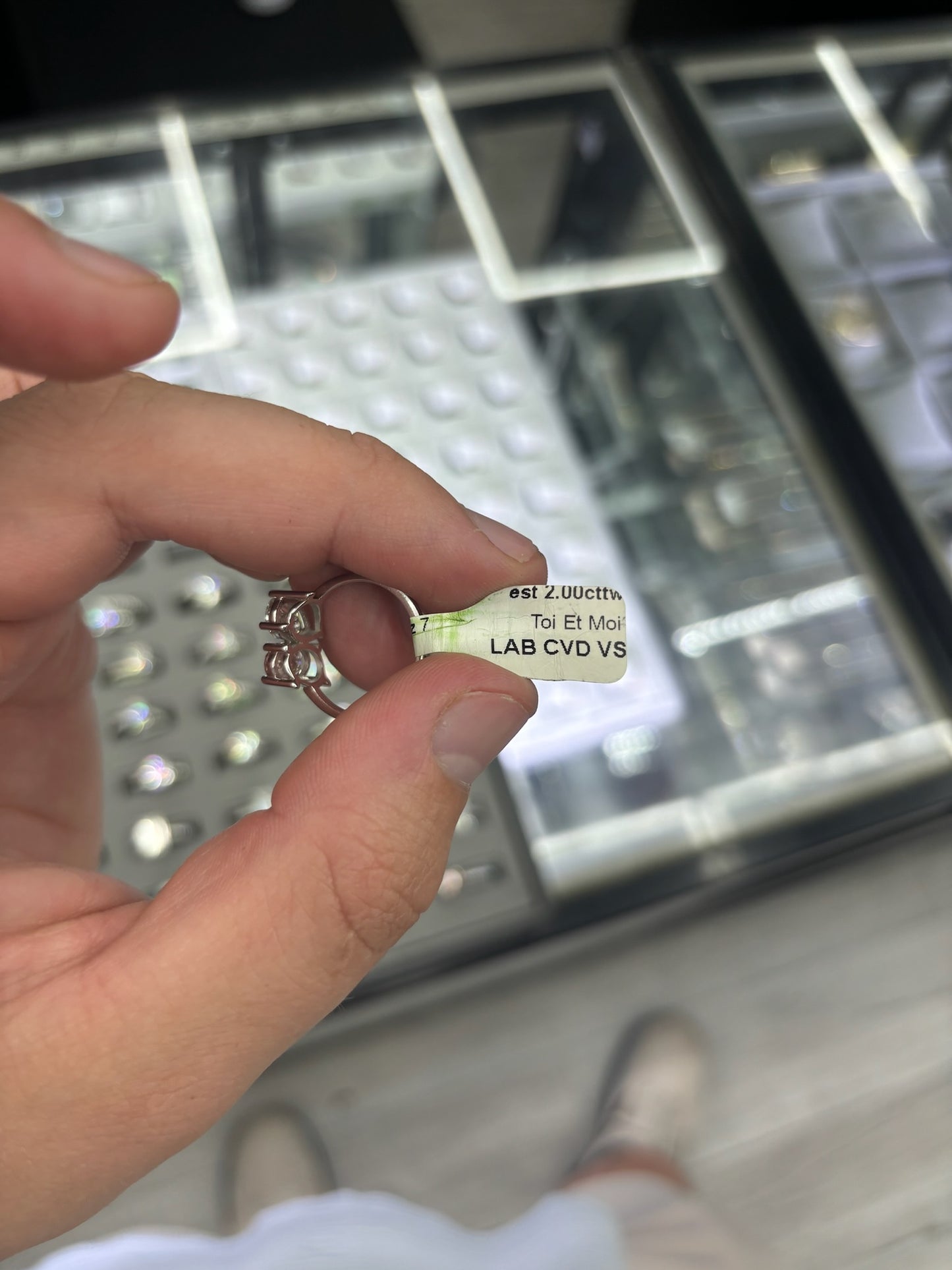 2.00 Carat Lab Grown Diamond Ring