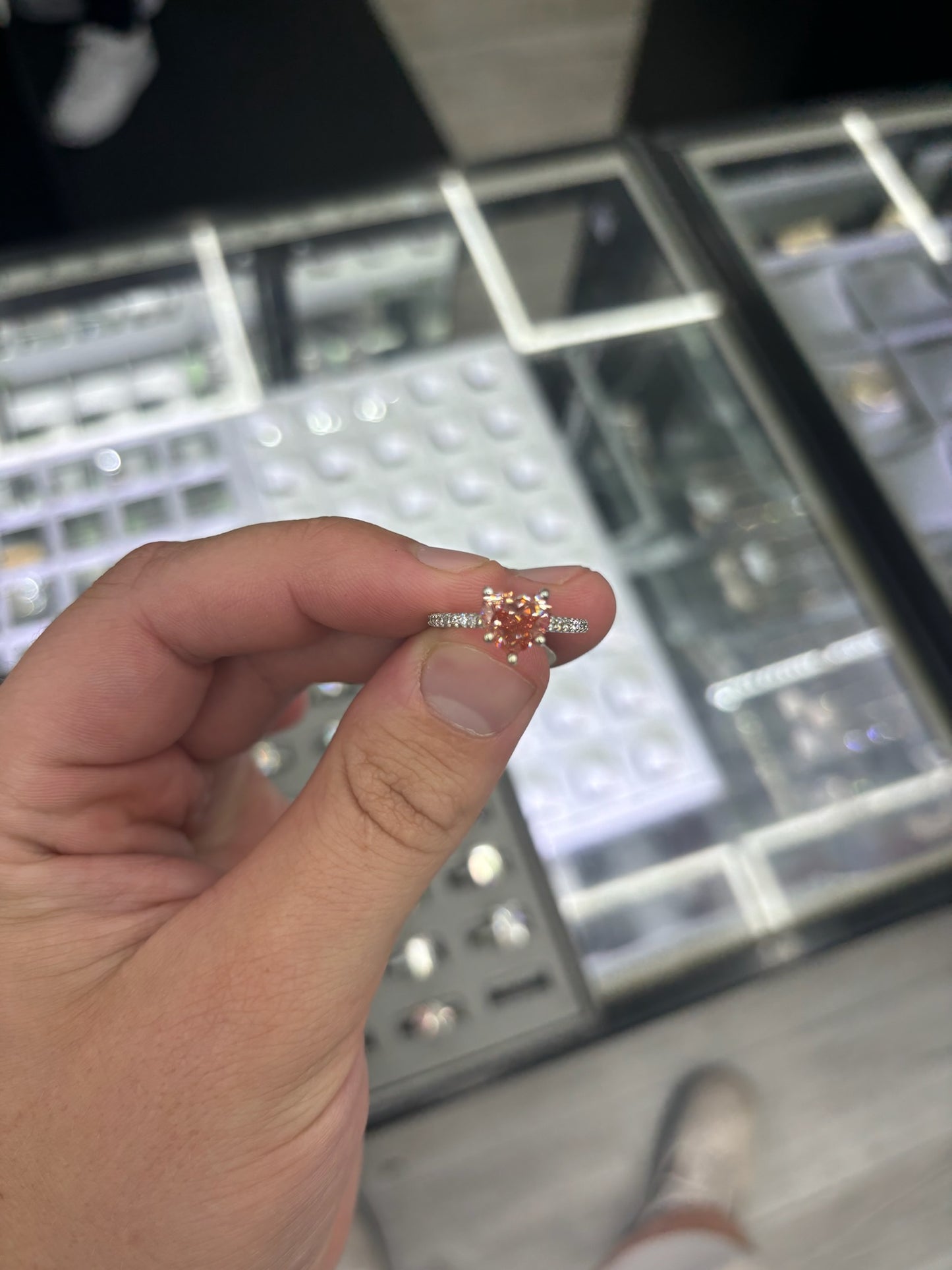 2.01 Carat Lab Grown Diamond Ring