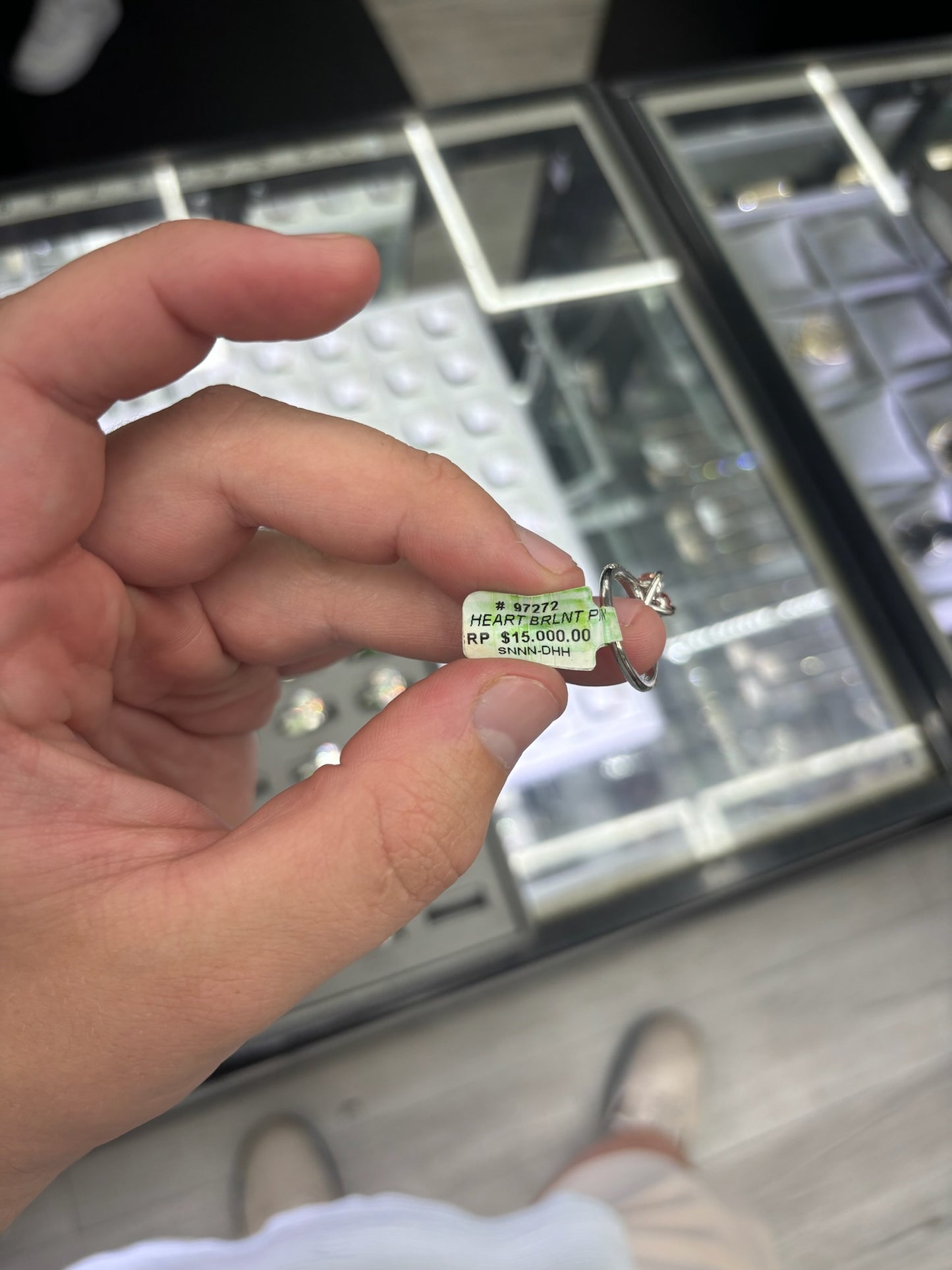 2.01 Carat Lab Grown Diamond Ring