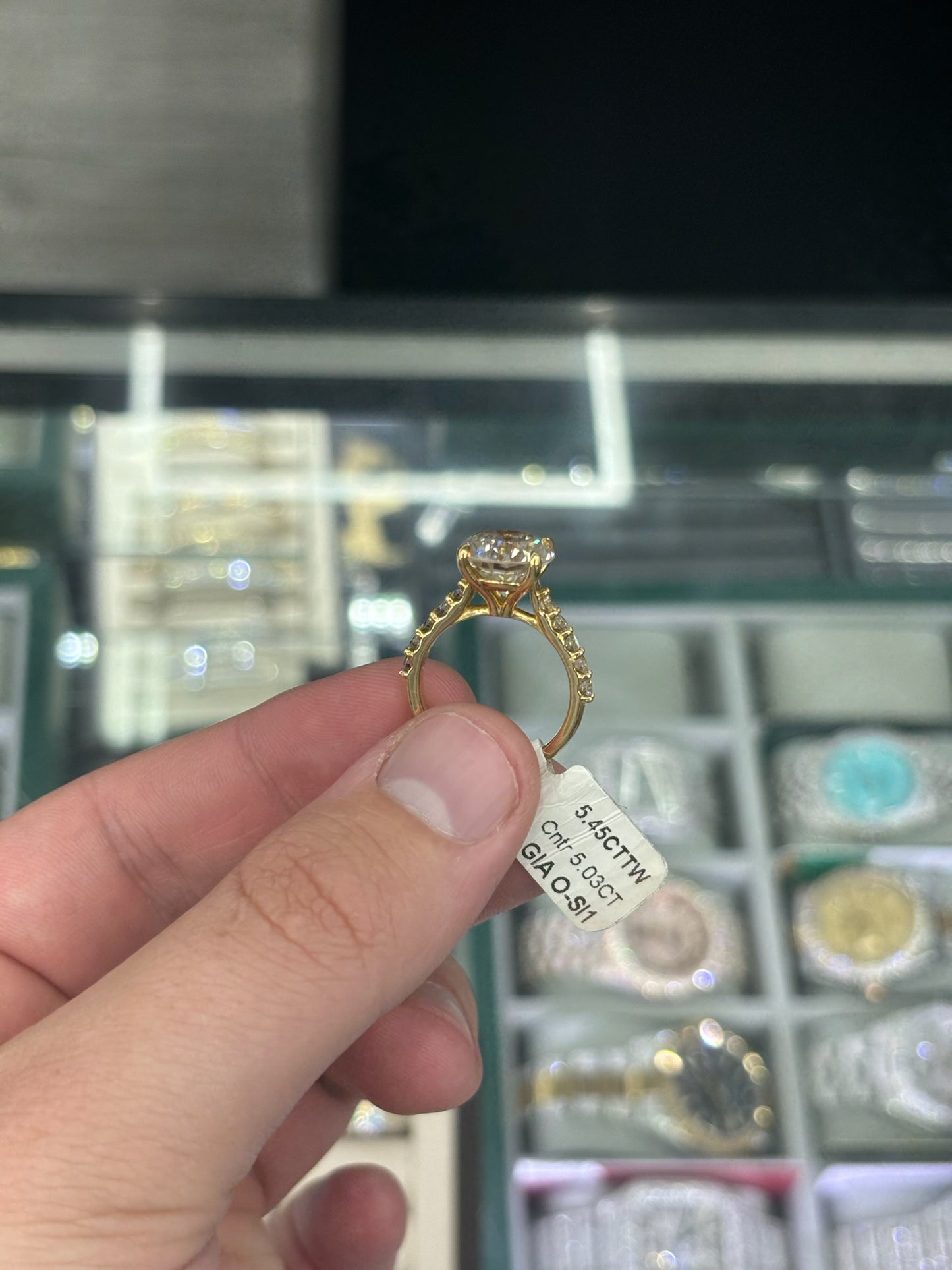 5.45 Carat Diamond Ring