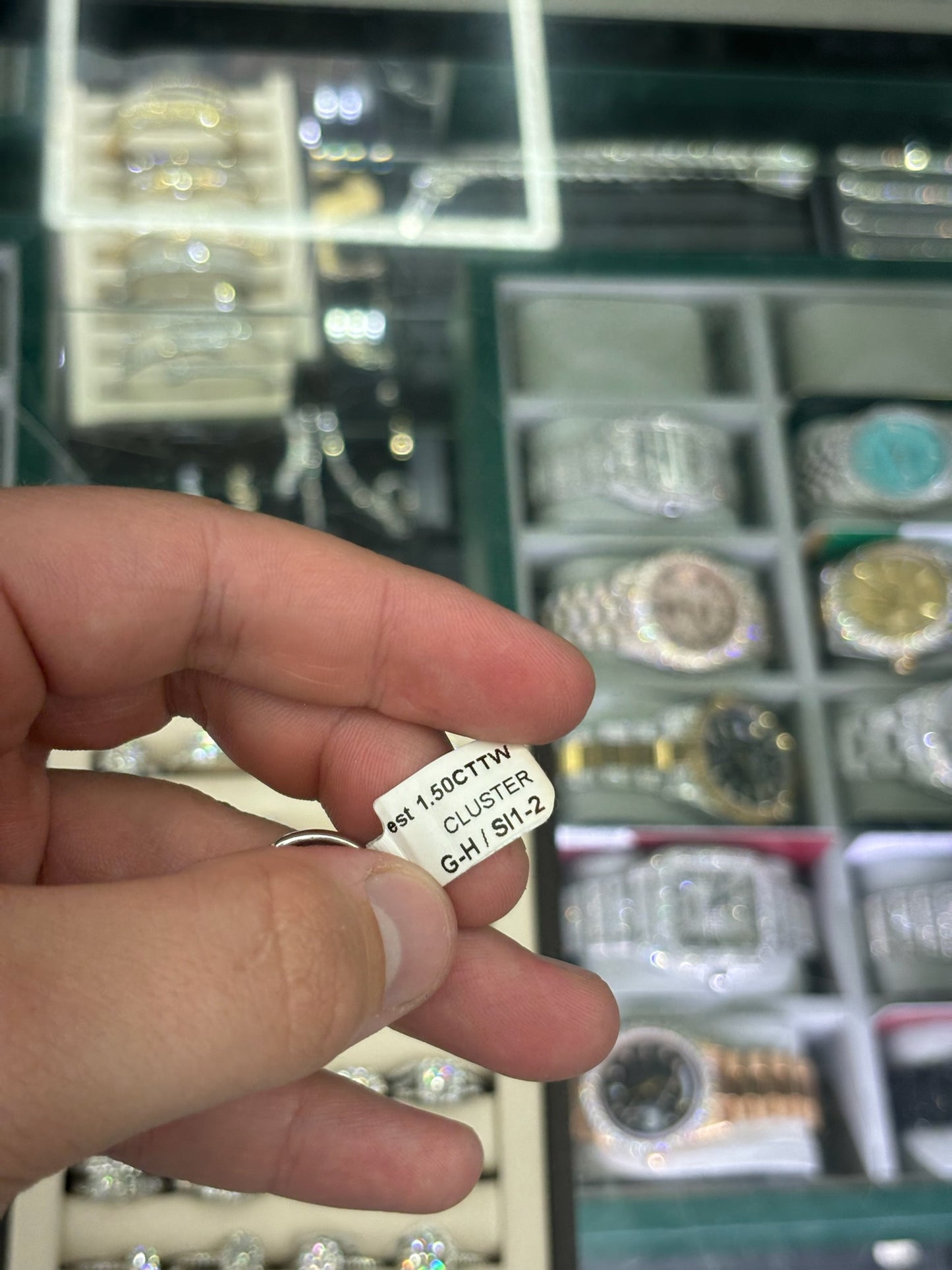 1.50 Cluster Diamond Ring