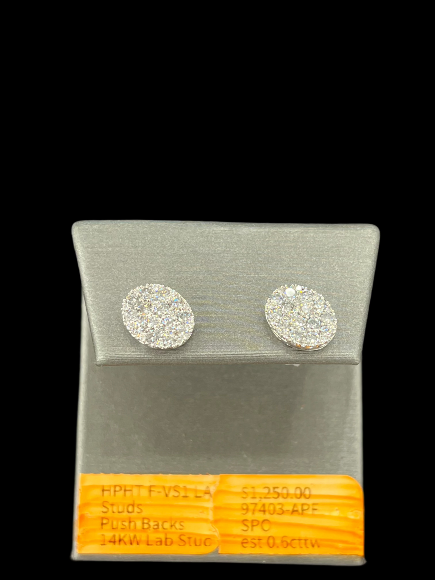 Cluster Oval Earrings