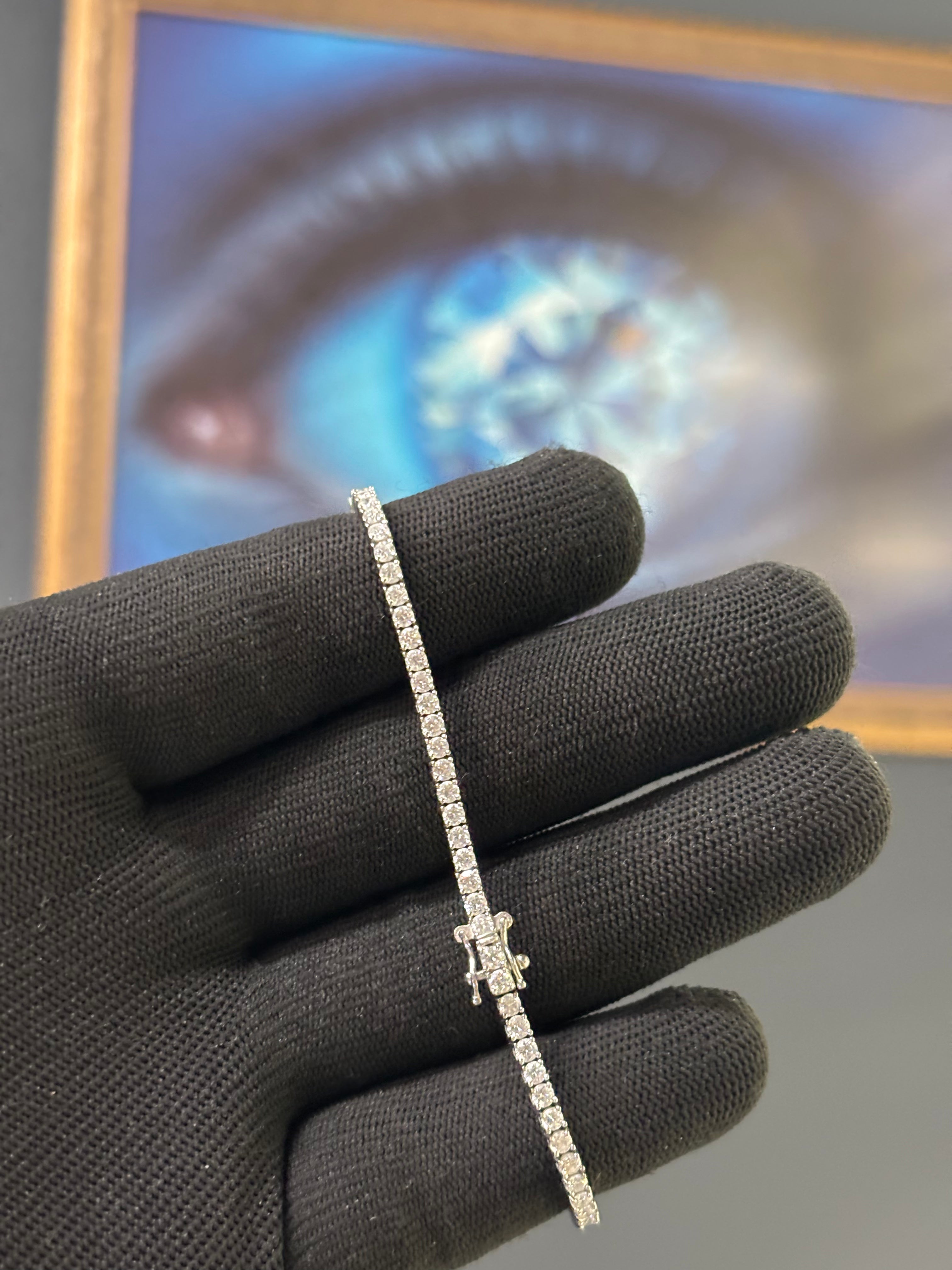 Gold And Natural Diamond Bracelets