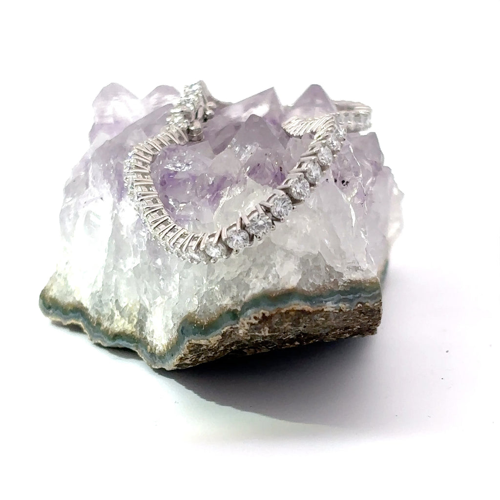 10 POINTER TENNIS BRACELET