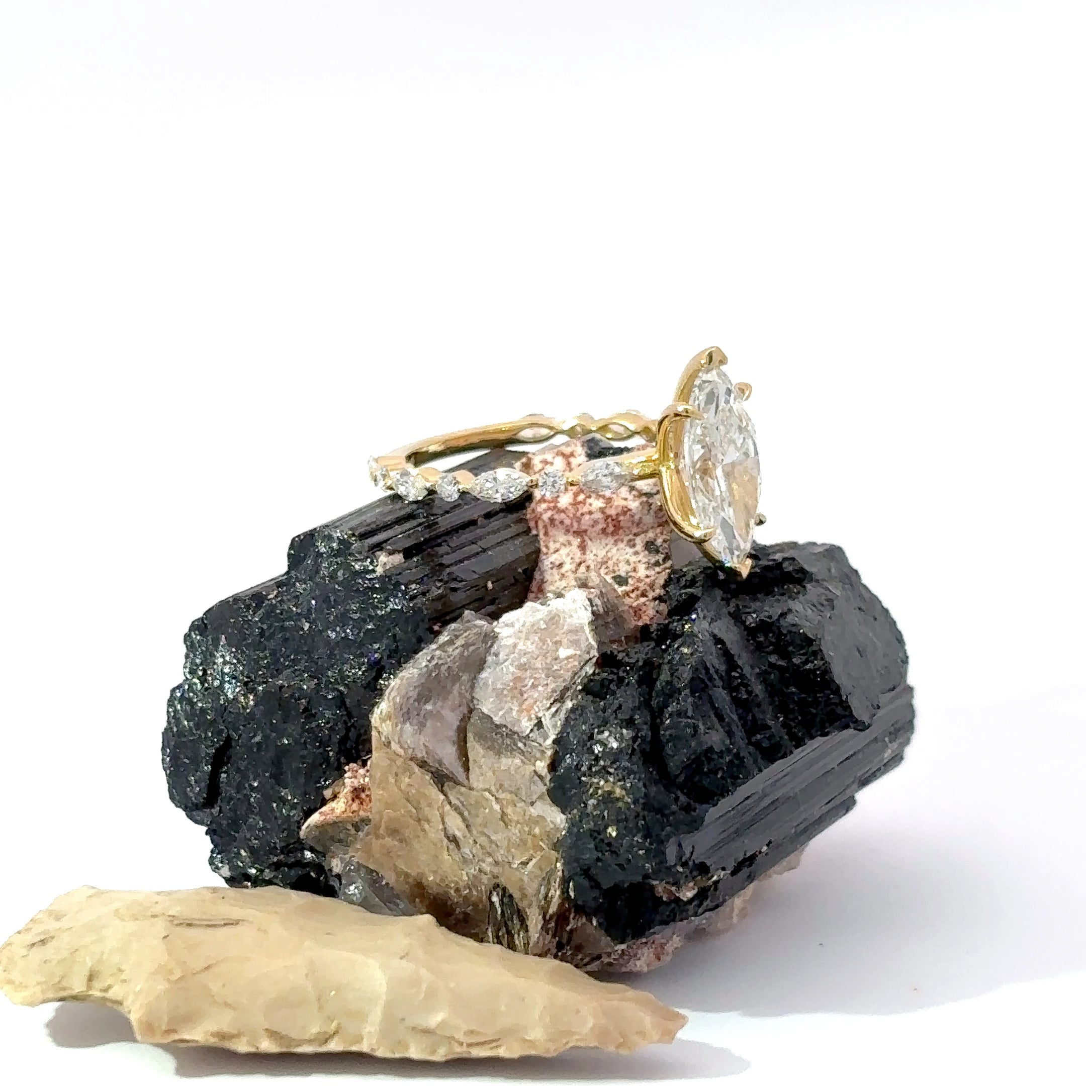 2.5 CARAT CENTER STONE MARQUISE RING