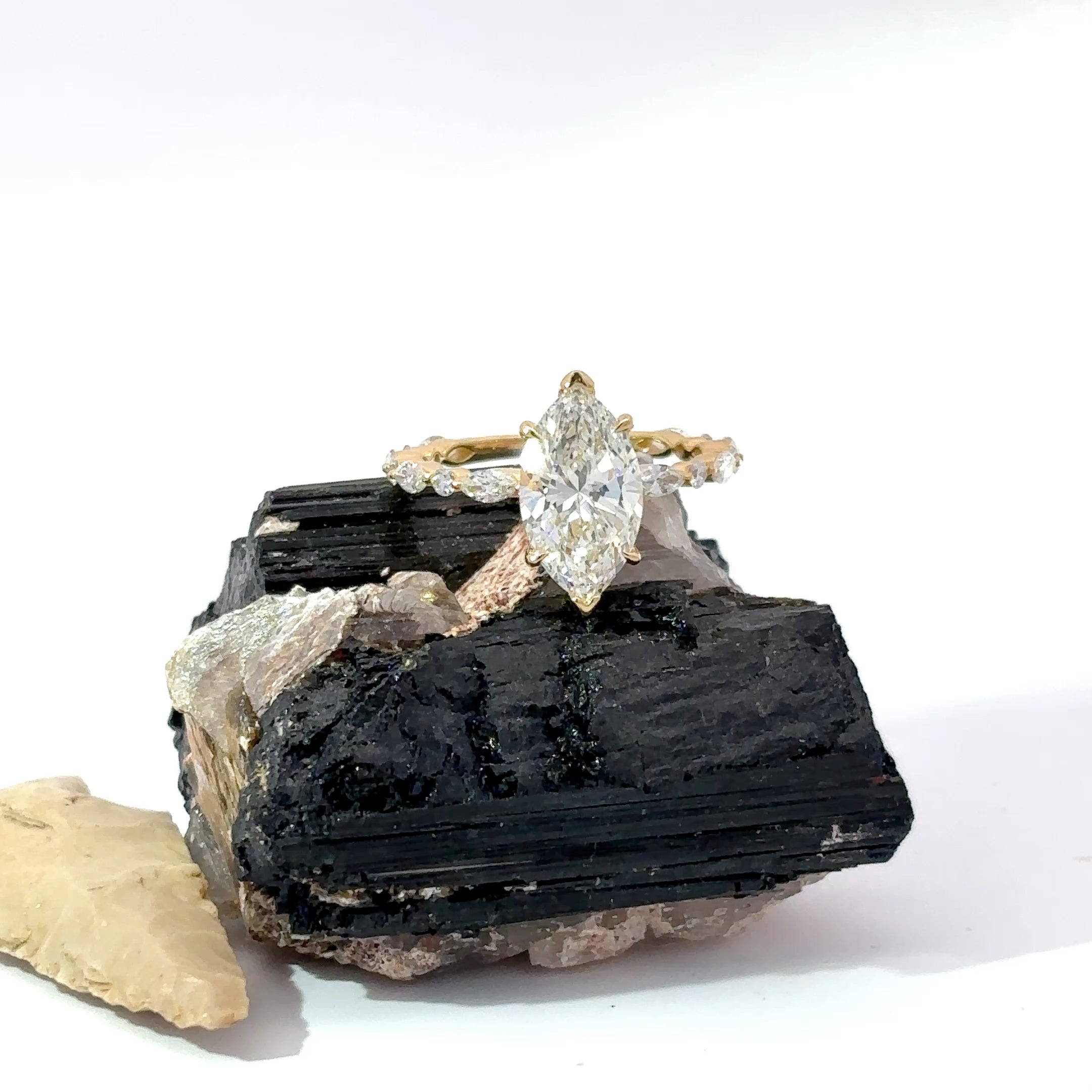2.5 CARAT CENTER STONE MARQUISE RING