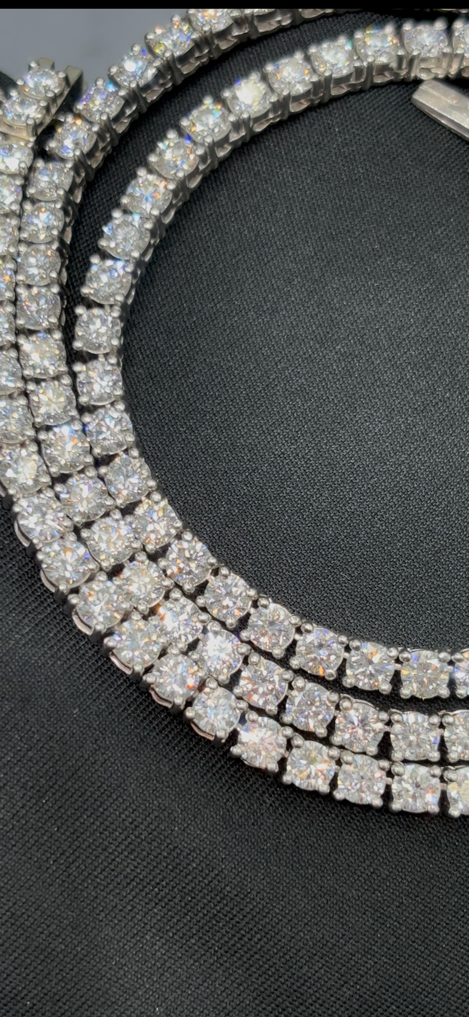 20 POINTER LAB GROWN DIAMOND TENNIS CHAIN *SUPER DEAL*