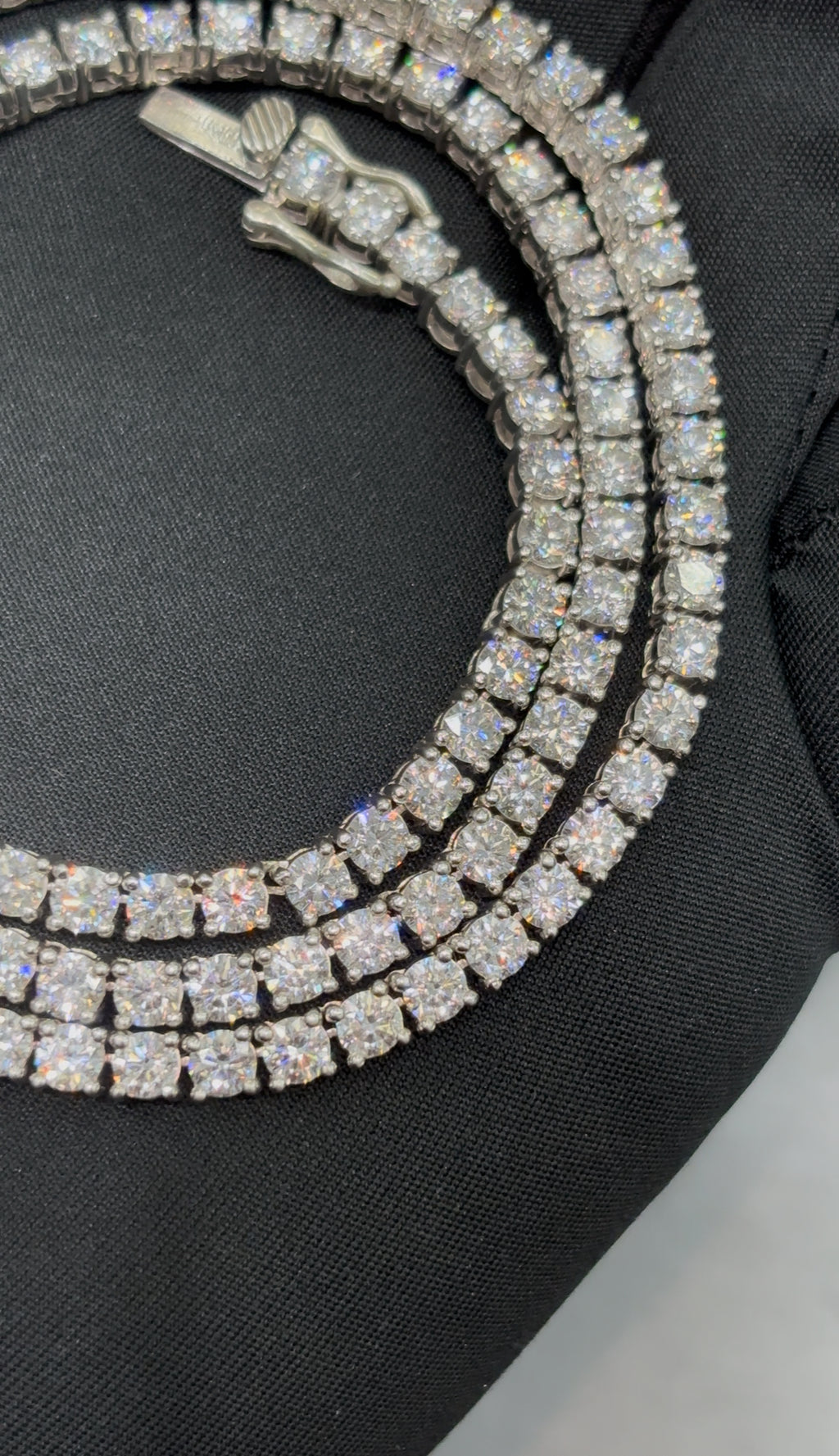 20 POINTER LAB GROWN DIAMOND TENNIS CHAIN *SUPER DEAL*