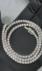 20 POINTER LAB GROWN DIAMOND TENNIS CHAIN *SUPER DEAL*