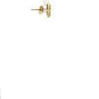 BLACK MOTIF EARRINGS