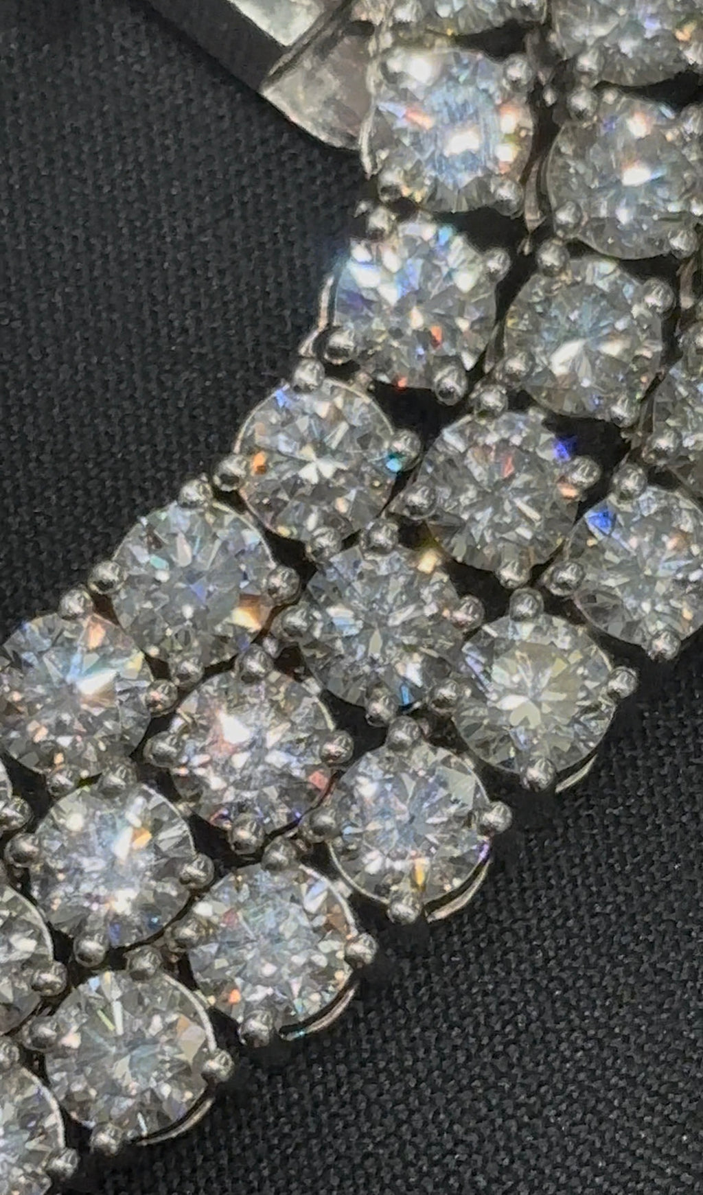 30 POINTER LAB GROWN DIAMOND TENNIS CHAIN *SUPER DEAL*