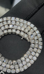 30 POINTER LAB GROWN DIAMOND TENNIS CHAIN *SUPER DEAL*