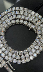 30 POINTER LAB GROWN DIAMOND TENNIS CHAIN *SUPER DEAL*