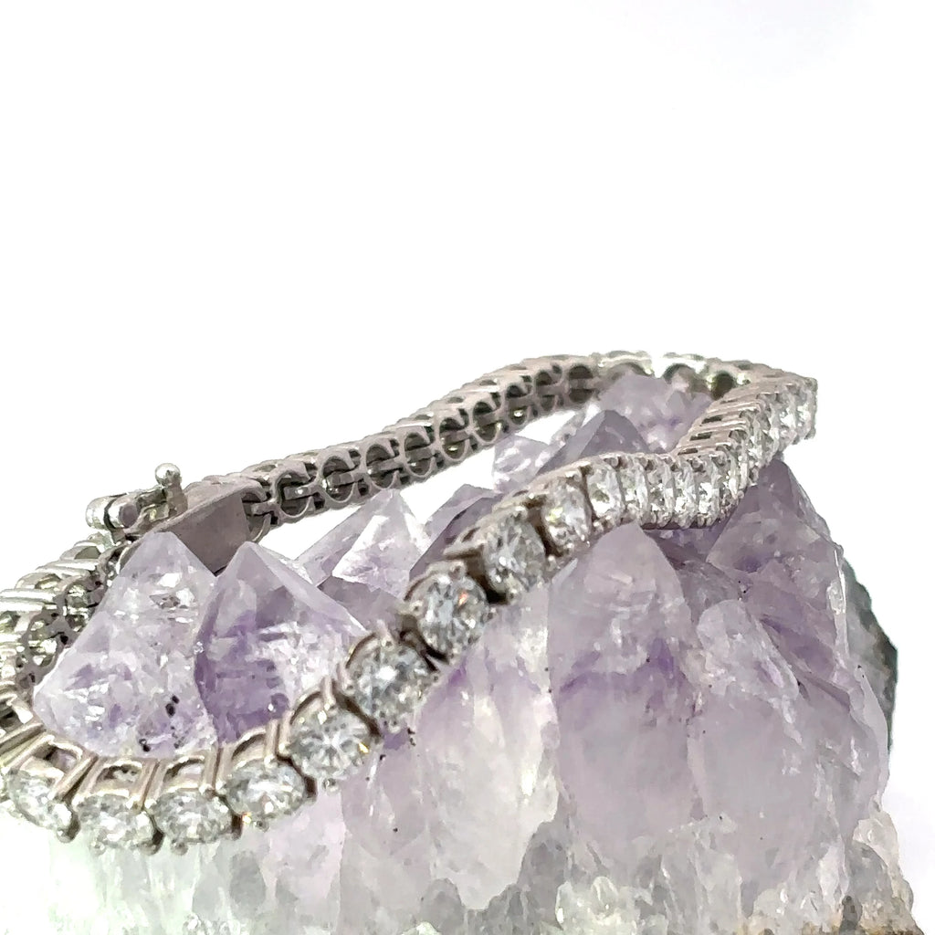 40 POINTER LAB GROWN DIAMOND TENNIS BRACELET