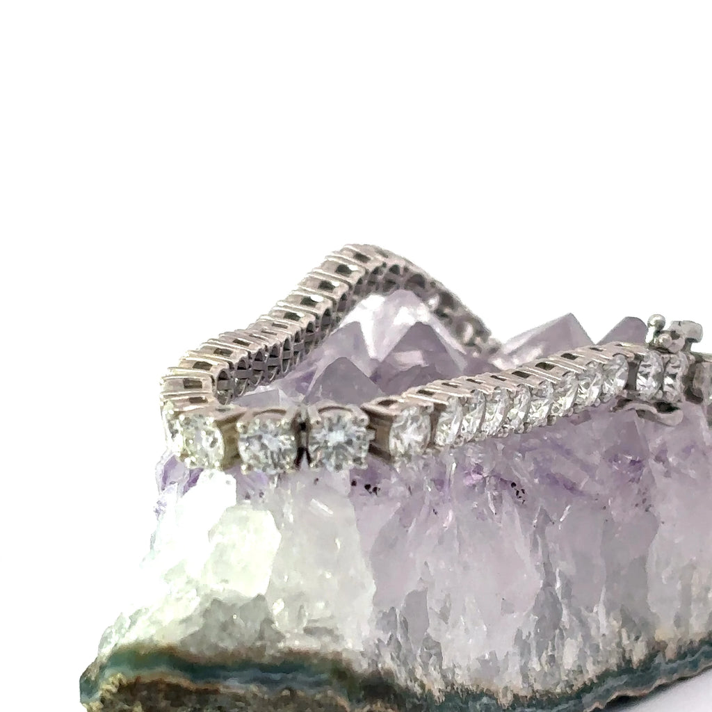 40 POINTER LAB GROWN DIAMOND TENNIS BRACELET