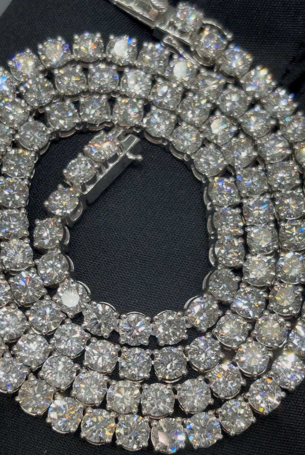40  POINTER LAB GROWN DIAMOND TENNIS CHAIN