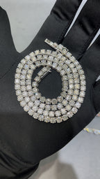 40  POINTER LAB GROWN DIAMOND TENNIS CHAIN